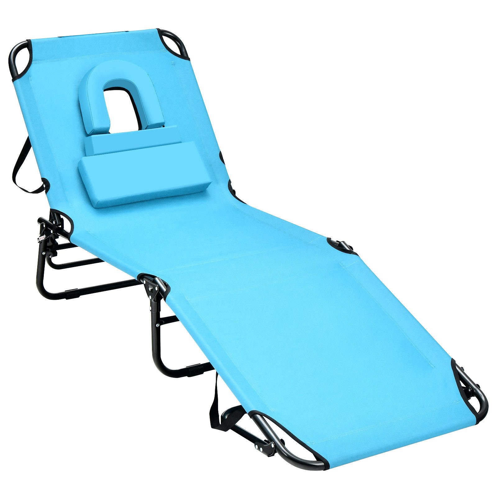 COSTWAY Gartenliege Sonnenliege, 1 St., mit günstig online kaufen