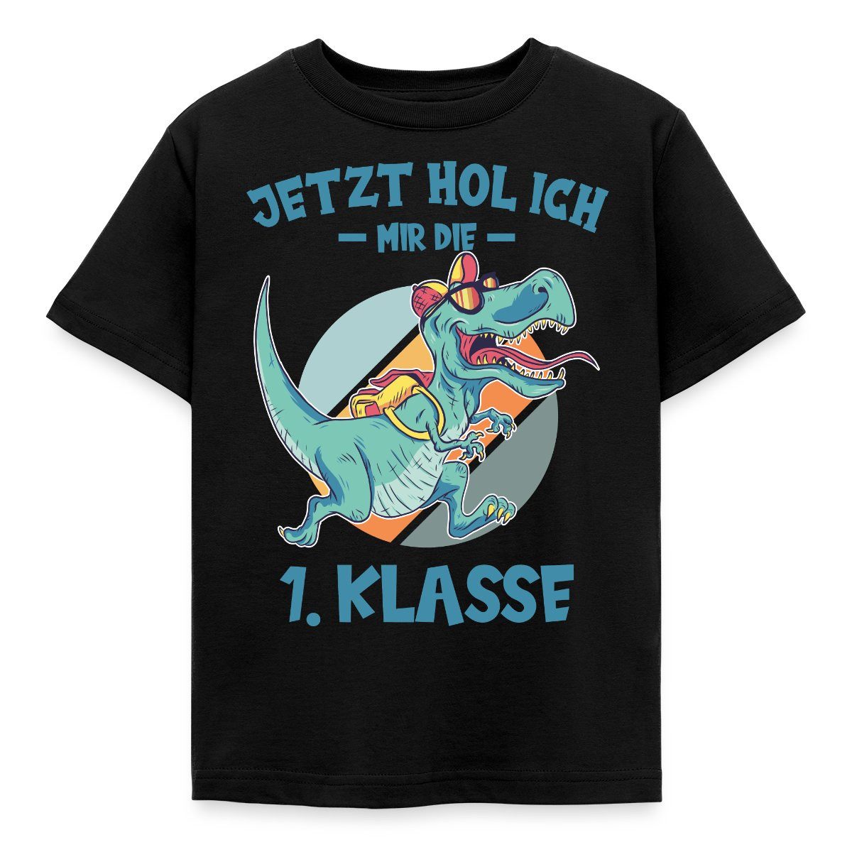 Spreadshirt T-Shirt Jetzt Hol Ich Mir Die 1. Klasse Einschulung Kinder T-Shirt (1-tlg) Fällt klein aus. Wir empfehlen, eine Größe größer zu bestellen.