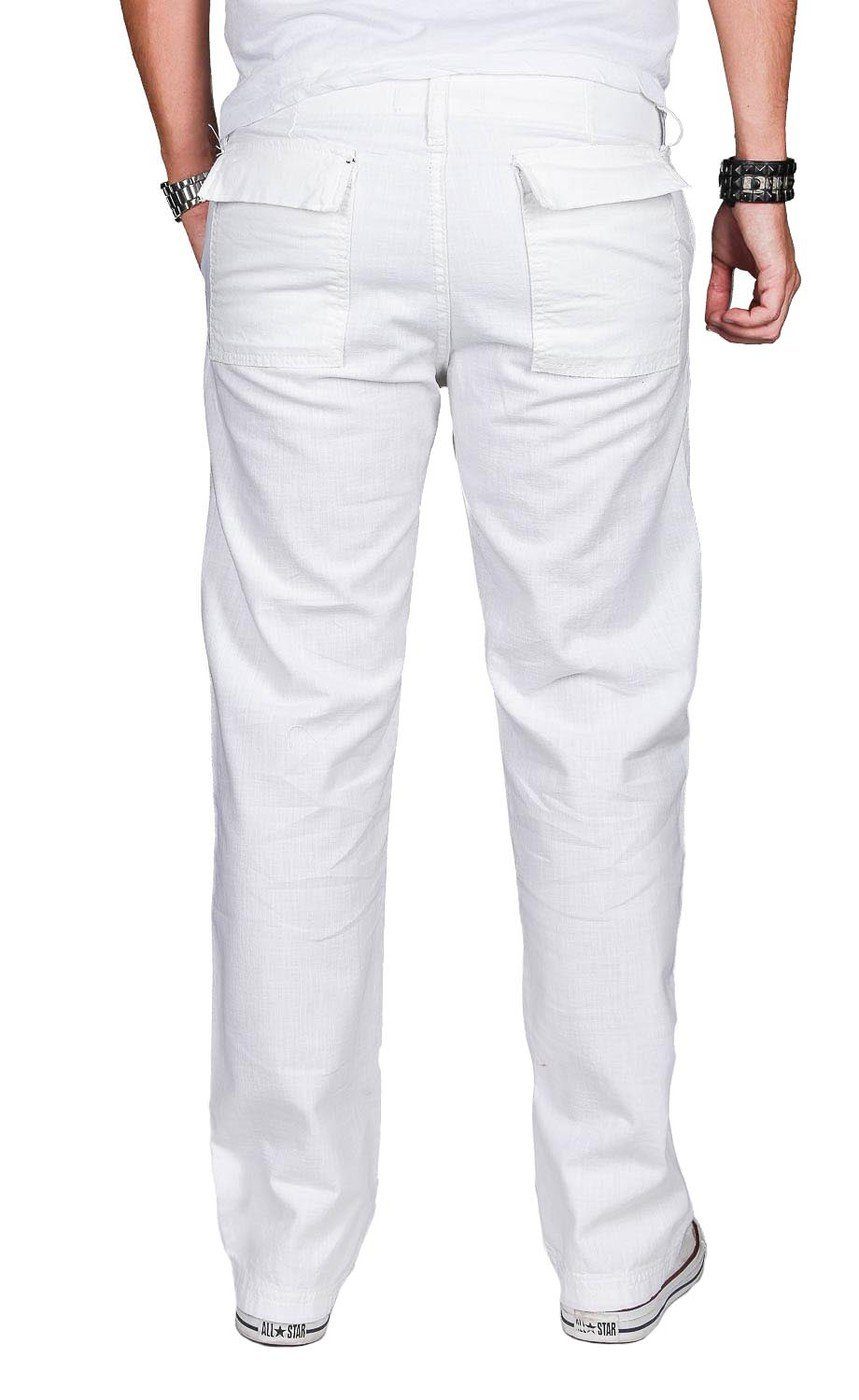Alessandro Salvarini Leinenhose Herren – leichte Sommerhose Baumwolle Luftige Hose mit Kordelzug und bequemem Schnitt – Bild 4 von 4