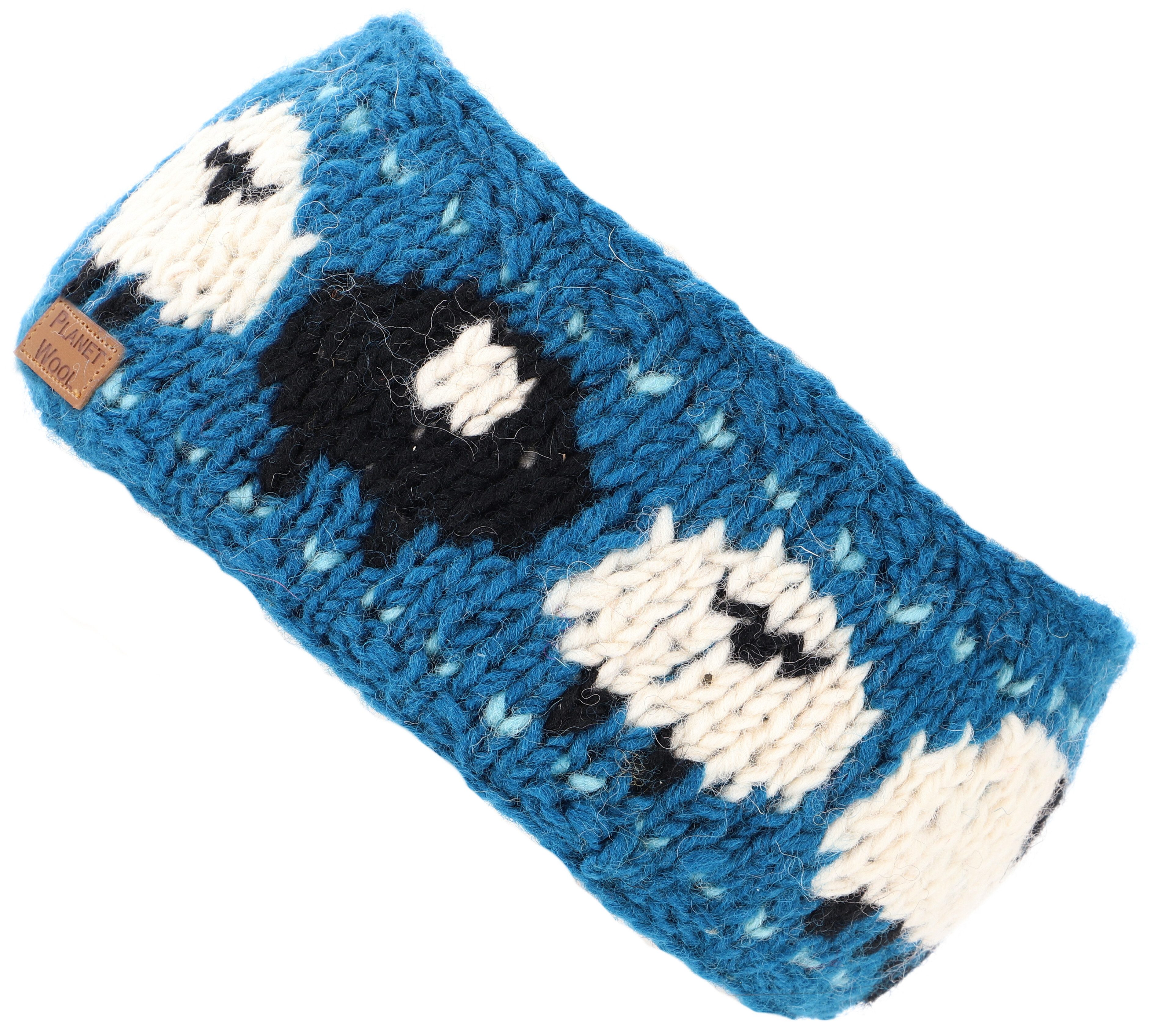 Guru-Shop Stirnband Woll-Strick-Stirnband, gestrickter Ohrenwärmer.. günstig online kaufen