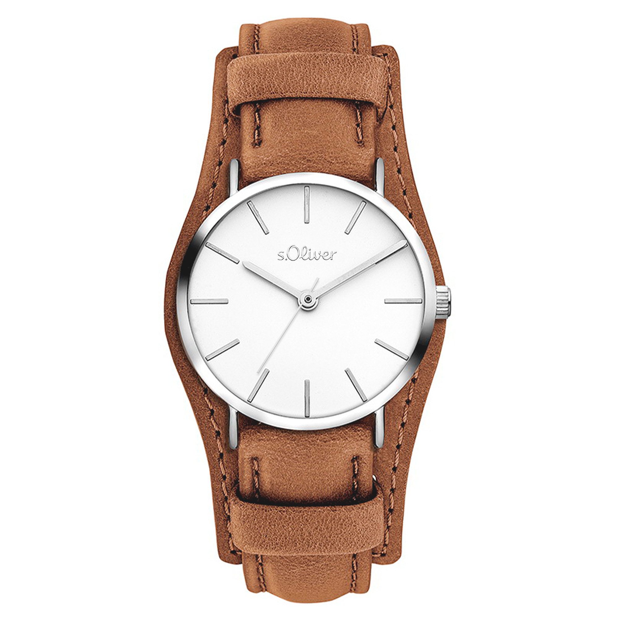 Quarzuhr Flexible Time Kunstleder