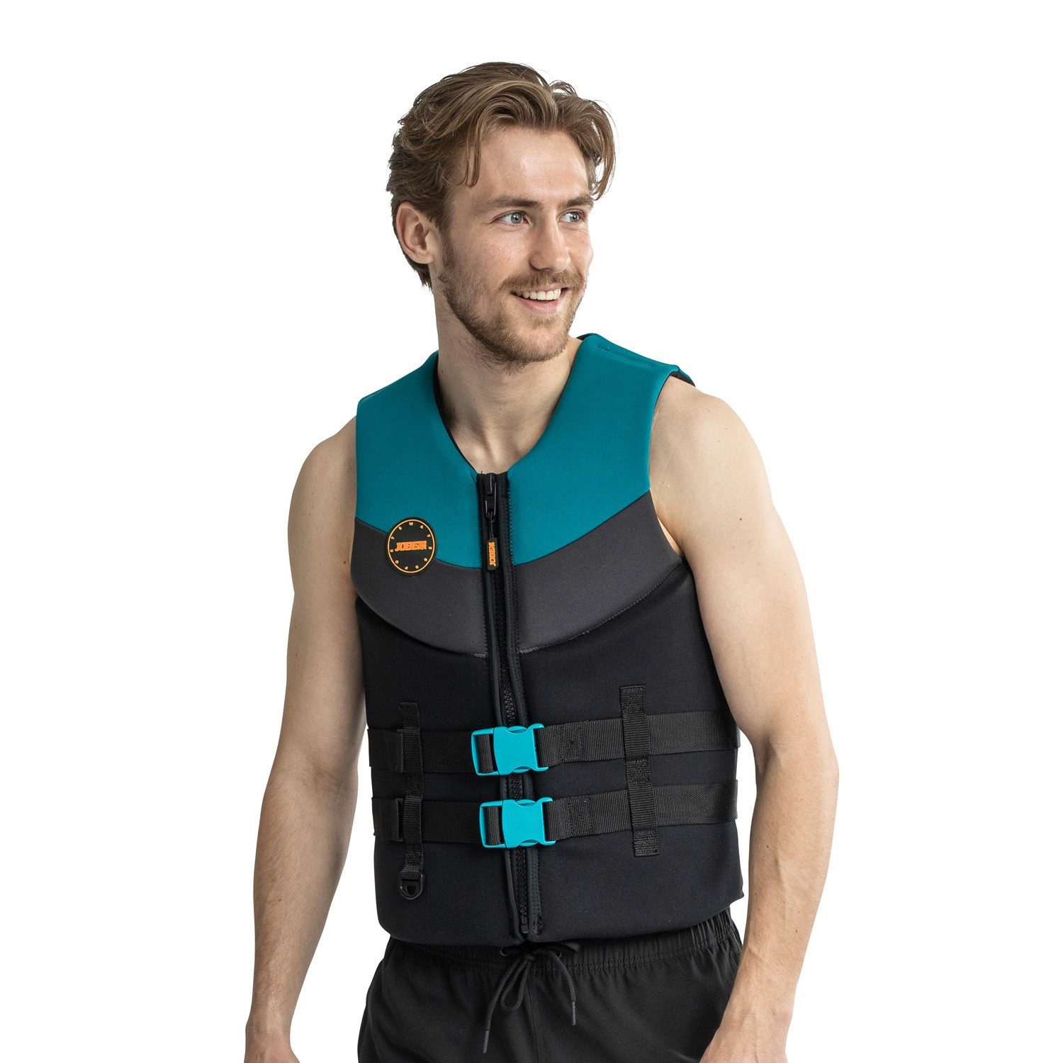 Schwimmweste Jobe Neopren Schwimmweste Herren Real Teal Vest Men Prallschutz