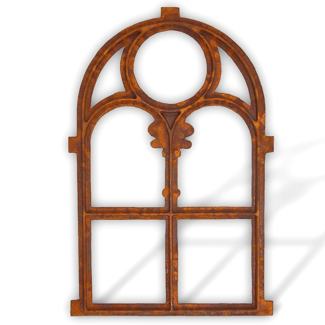 Aubaho Dekoobjekt Stallfenster Eisenfenster Scheunenfenster Eisen Fenster 46 x 74cm im A – Bild 3 von 5