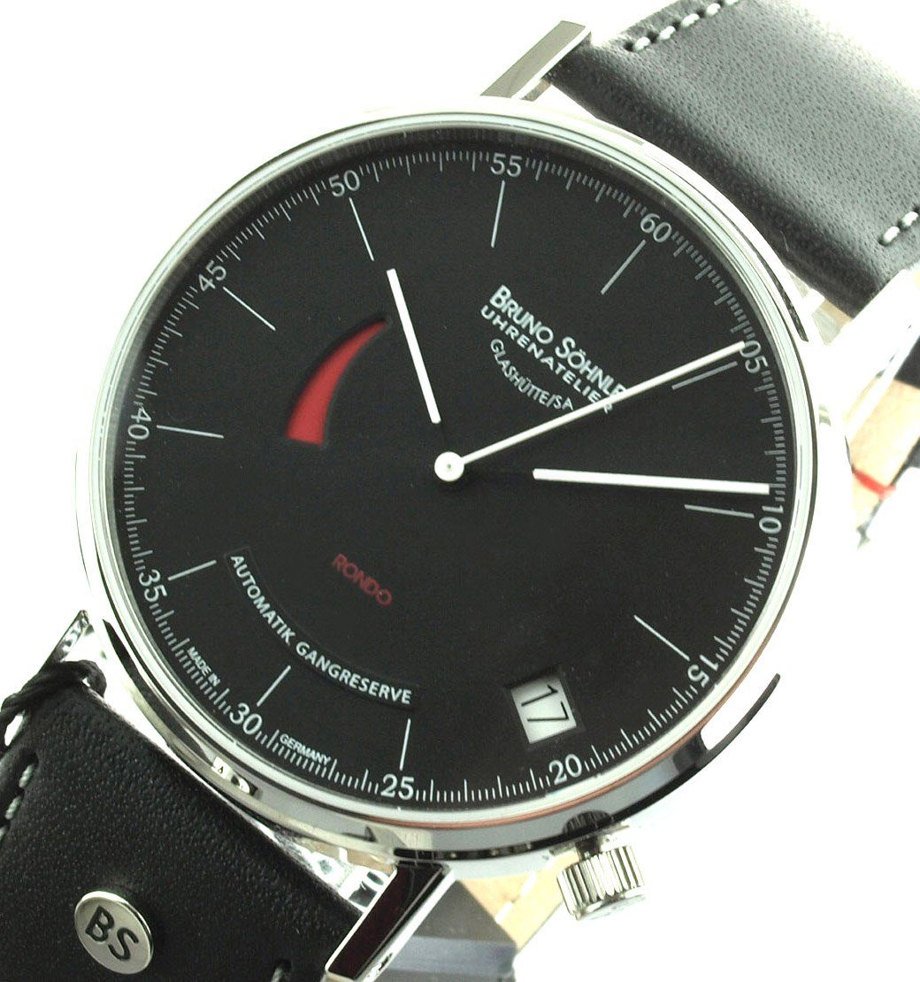 BRUNO SÖHNLE Automatikuhr Herren Uhr Rondo Gangreserve LIMITIERT ...
