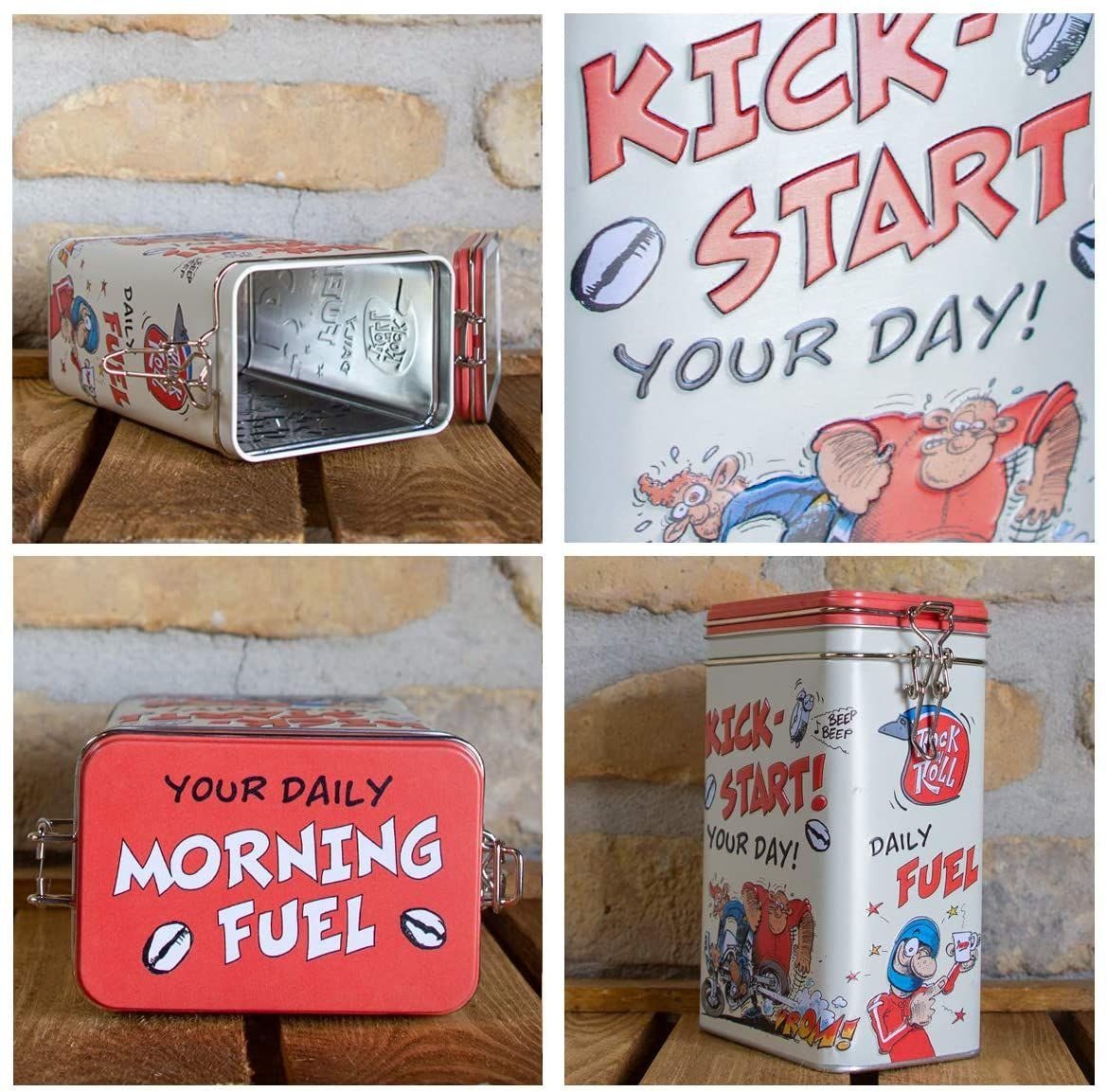 Your Nostalgic-Art Kaffeedose - MOTOmania Day! Kick-Start Aromadose -
