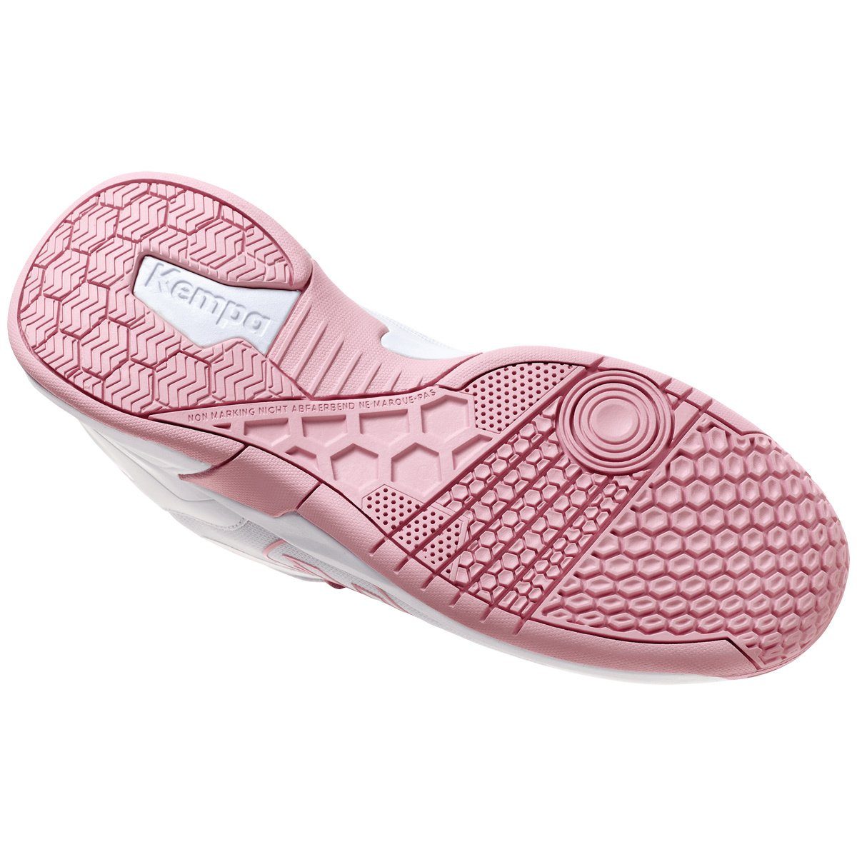 Kempa ATTACK Hallen-Sport-Schuhe Hallenschuh cloud WOMEN weiß/rose Kempa 2.0