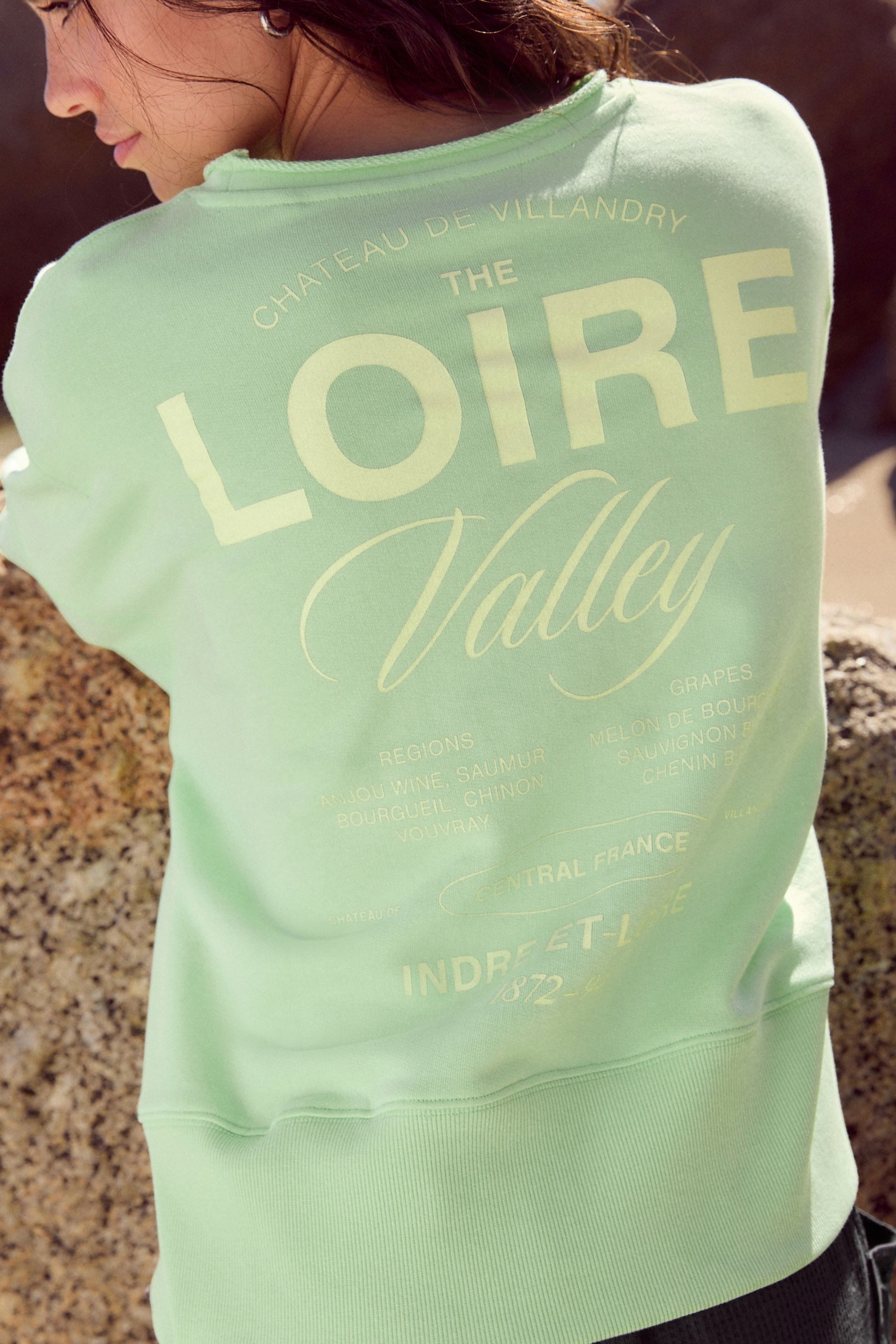 Next Sweater Sweatshirts mit fransigem Saum 100 % Baumwolle (1-tlg) günstig online kaufen