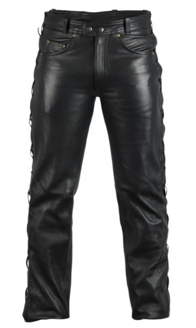 MDM Lederhose Herren Schnur Lederhose in günstig online kaufen