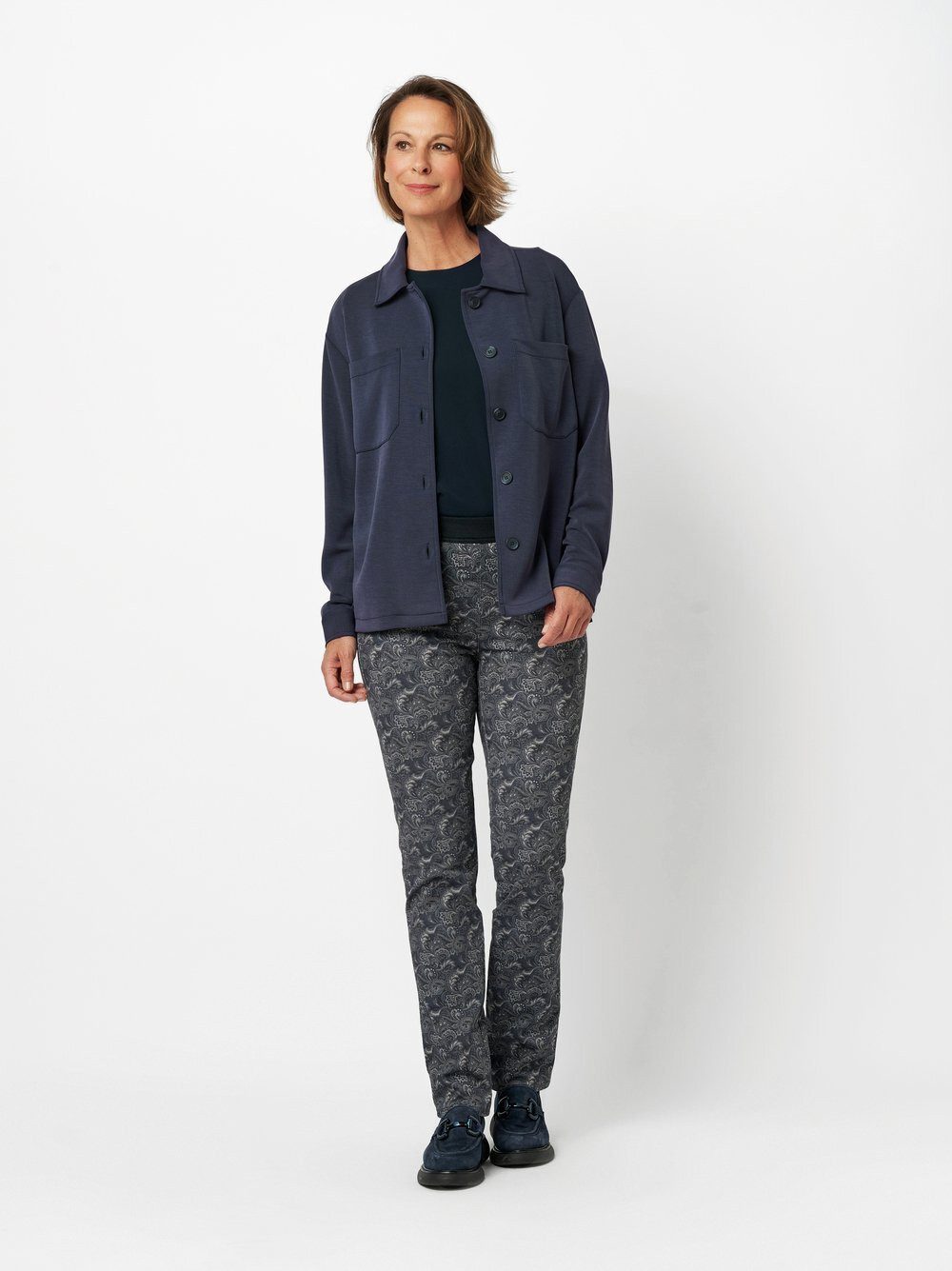 Relaxed by TONI Stretch-Hose My Darling mit Paisley-Muster günstig online kaufen
