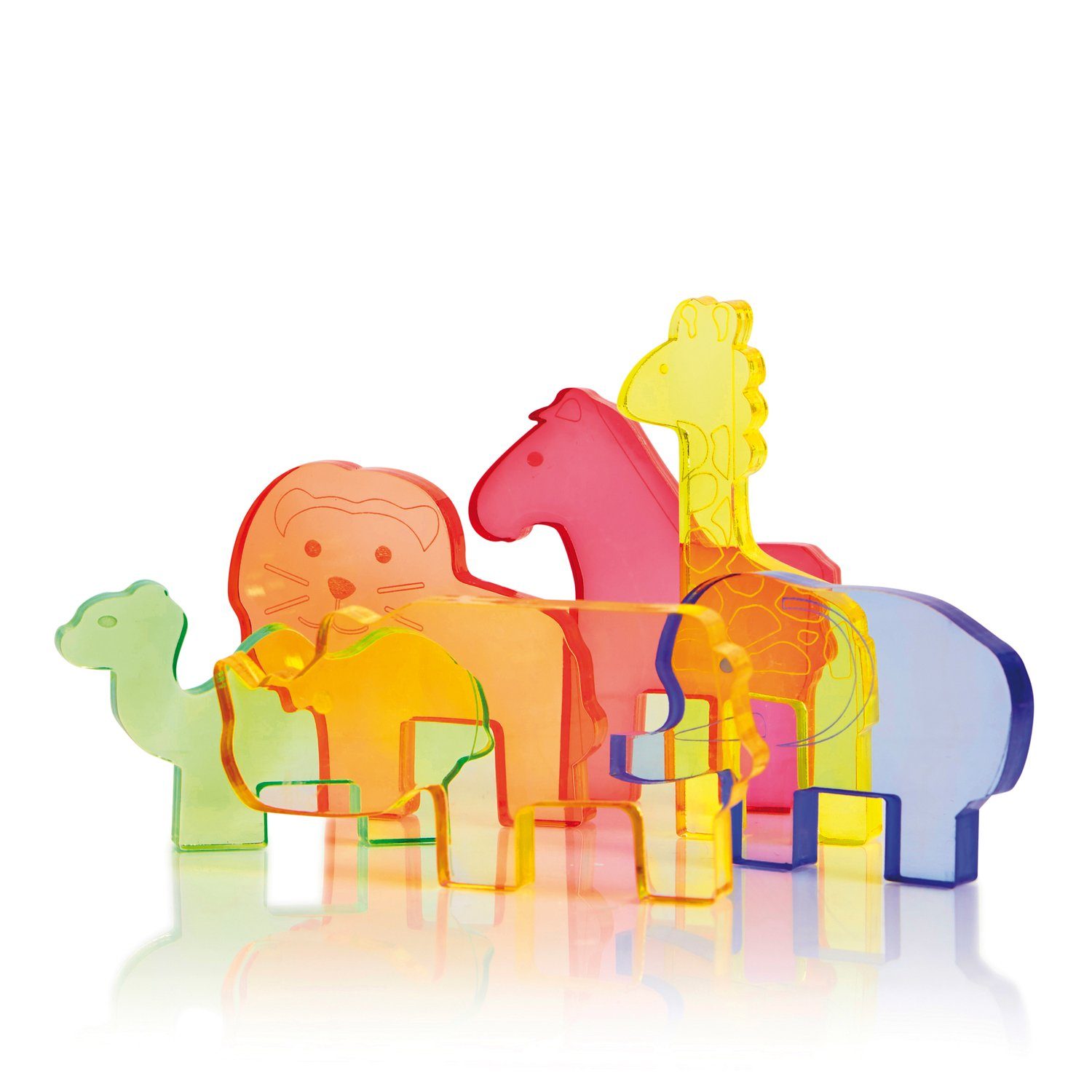 EDUPLAY Lernspielzeug Acryl Wildtiere 6er Set günstig online kaufen