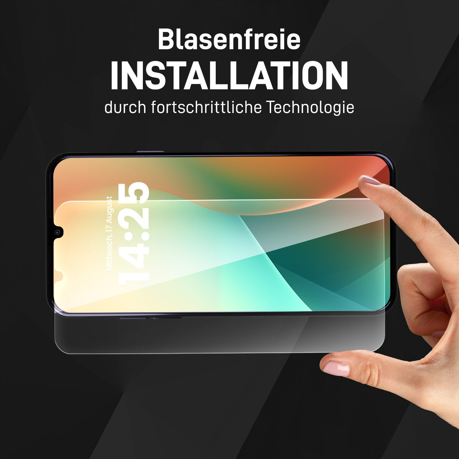 Tec-Expert Displayschutzglas 2X 9H Displayglas für Xiaomi Redmi 15C für Xiaomi Redmi 15C, Displayschutzfolie, 2 Stück, Displayschutz, Schutzglas, Bildschirmschu – Bild 5 von 5