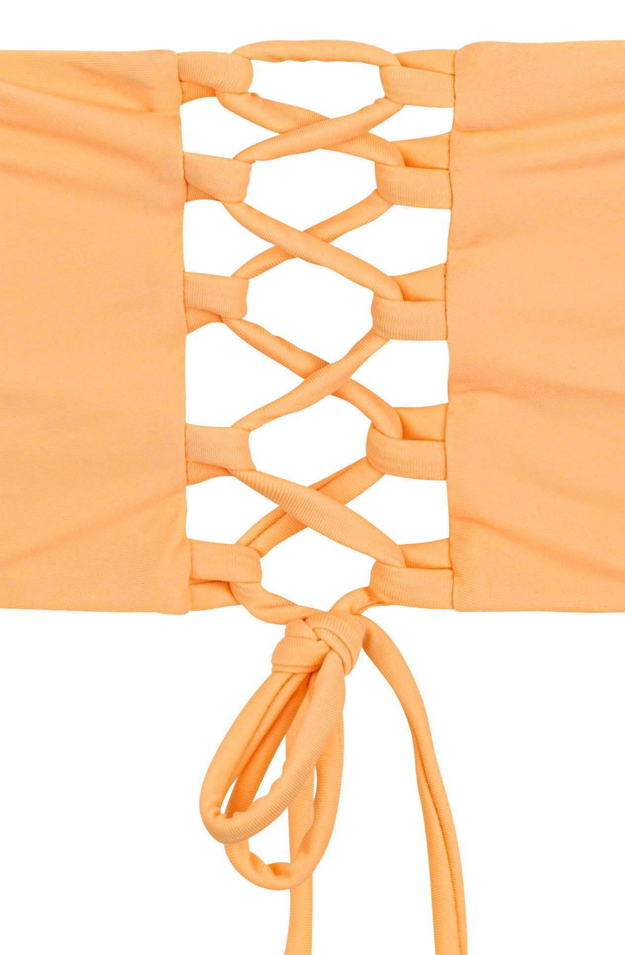 Yenita® Triangel-Bikini-Top, mit Rückseitiger Schnürung