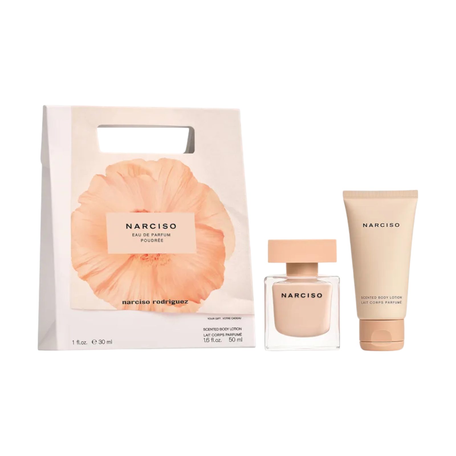 Narcisco Rodriguez Duft-Set NARCISO Narciso Poudree EdP 30ML + Narciso Body Lotion 50ml, 2-tlg.