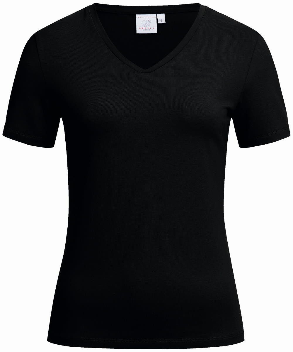 Schwarz GREIFF T-Shirt Fit 6864 ESSENTIALS Regular