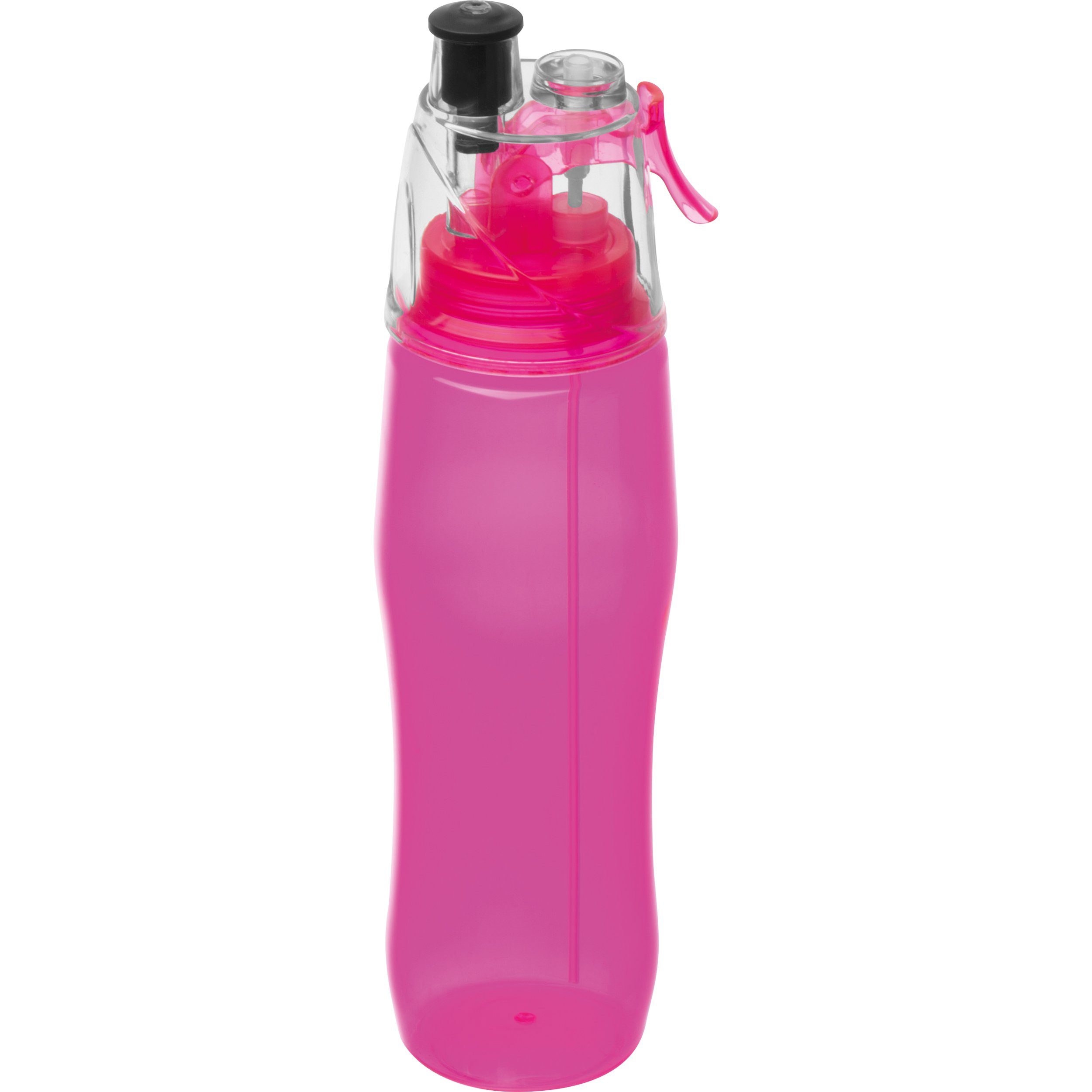Macma Trinkflasche Sporttrinkflasche mit Sprayfunktion / 700ml / Farbe: pink