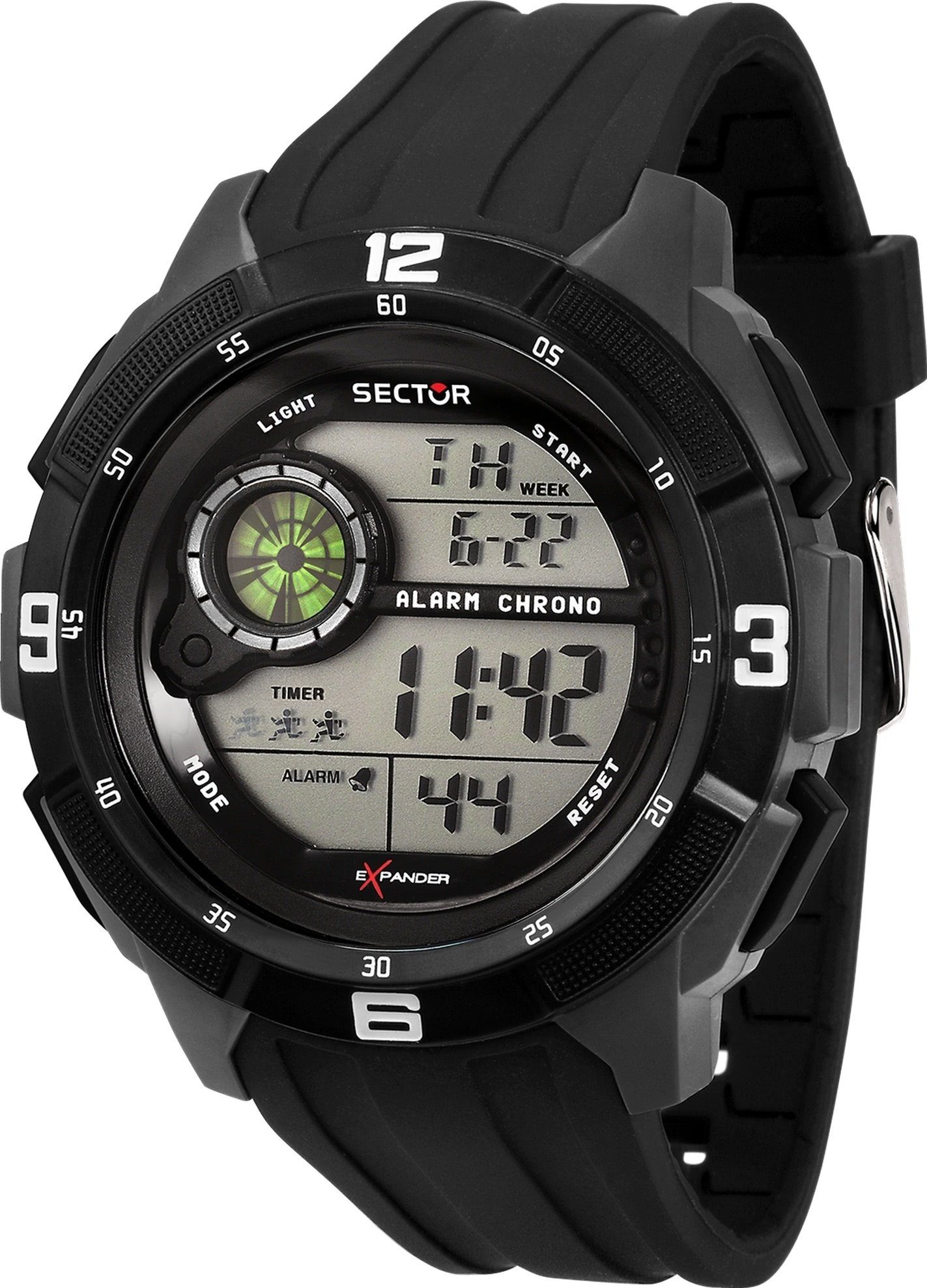 Digitaluhr Sector Herren Armbanduhr Digital