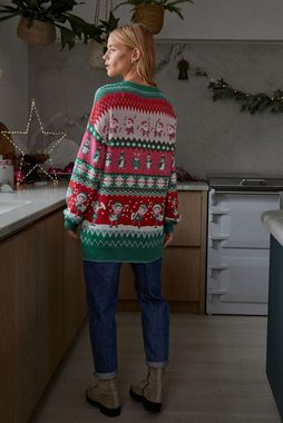 Next Rundhalspullover Weihnachtspullover – Kurzgröße (1-tlg)