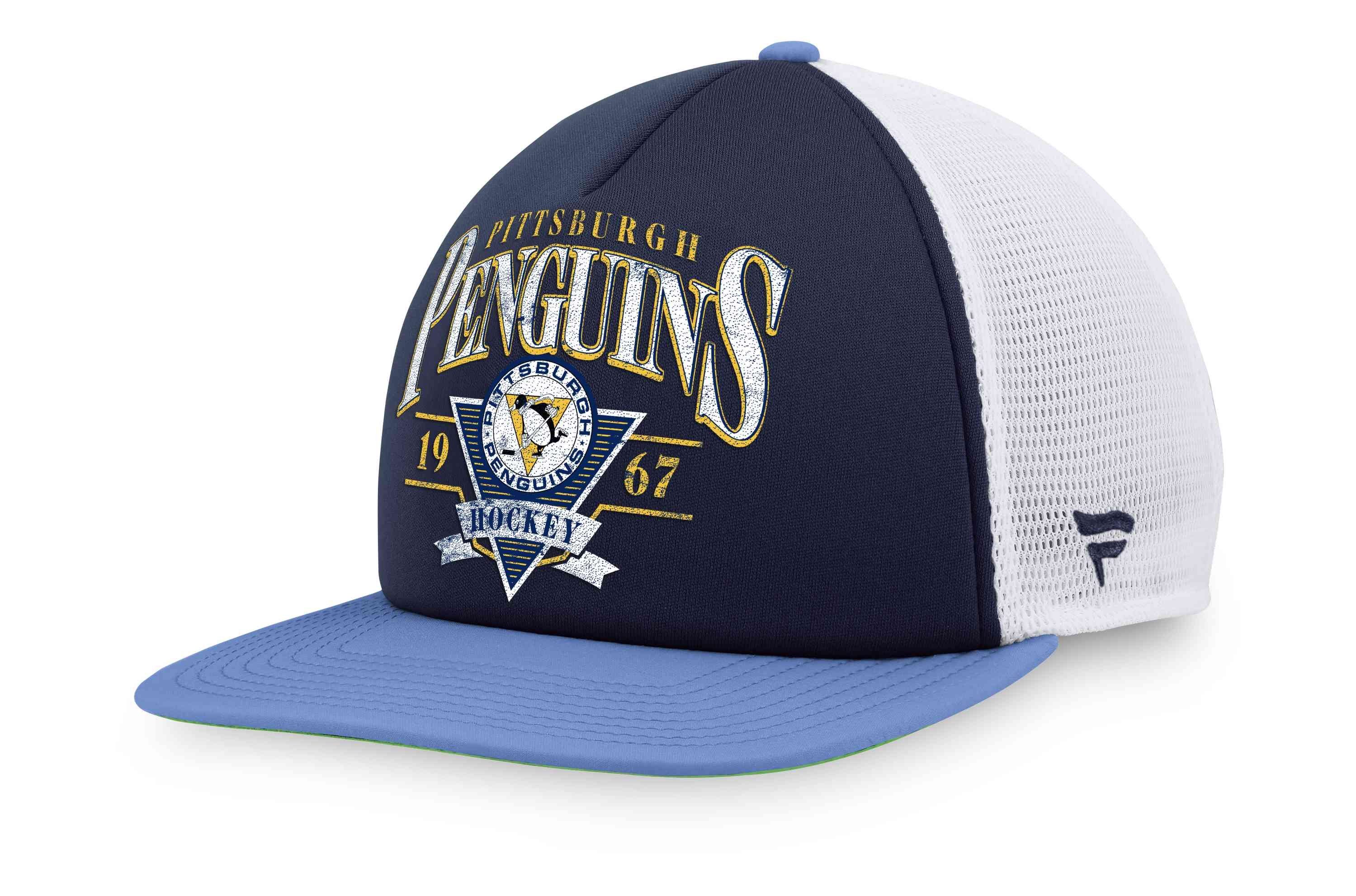 Fanatics Snapback Cap NHL Pittsburg Penguins Classic Foam Front Trucker