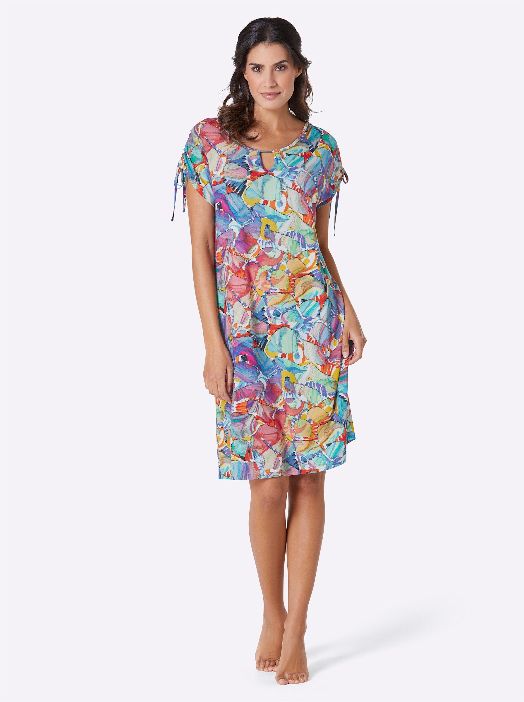 Witt Strandkleid Sommerkleid Ärmellos