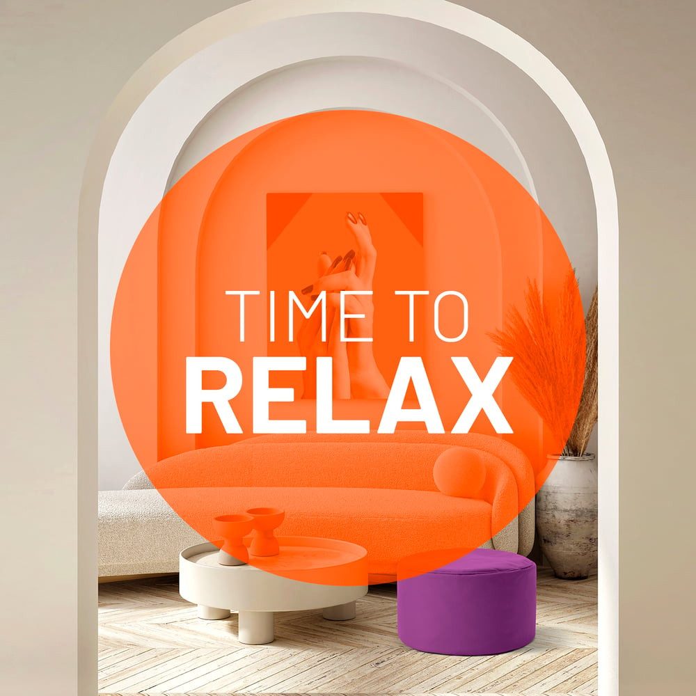 Lumaland Sitzsack Pouf 50L kompakt Hocker, Tisch, Fußsack in- & Outdoor, 25x45cm & 5 Jahre Garantie