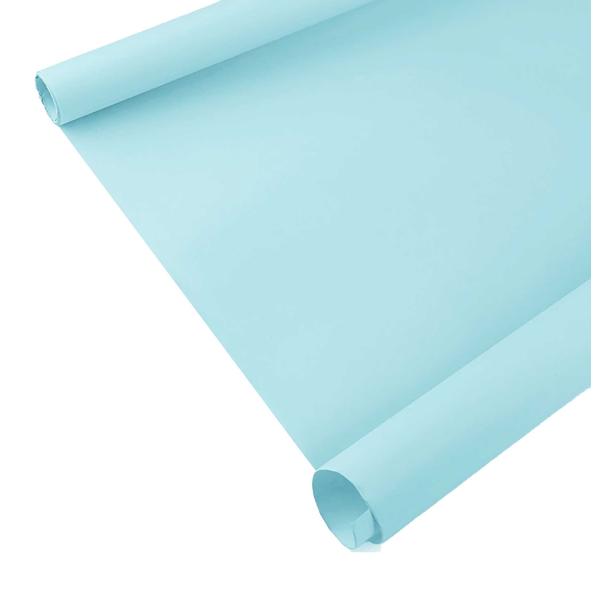 maDDma Geschenkpapier Geschenkpapier uni matt 1 Rolle Dekopapier Verpackungspapier, babyblau