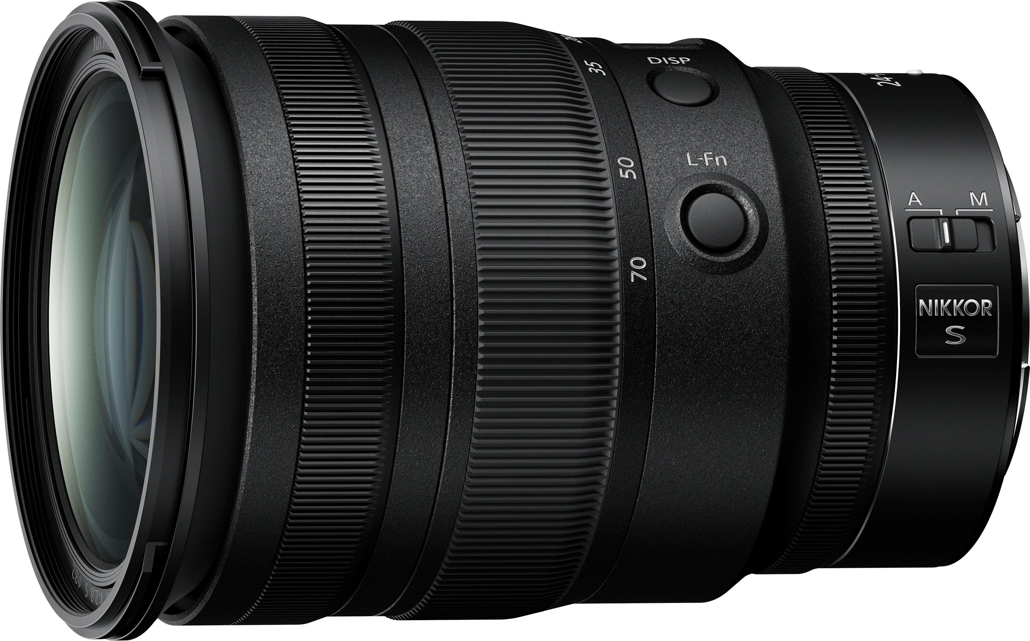 Nikon NIKKOR Z 24-70 mm 1:2,8 S für Z5, Z 6II und Z f passendes Zoomobjektiv