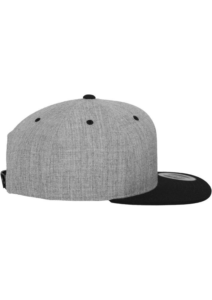 Flexfit Flex Cap Snapback Classic 2-Tone heathergrey/black Snapback