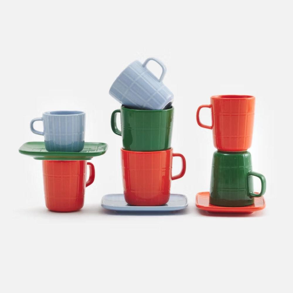 Marimekko Tasse Becher Oiva Tiiliskivi Orange (Groß)