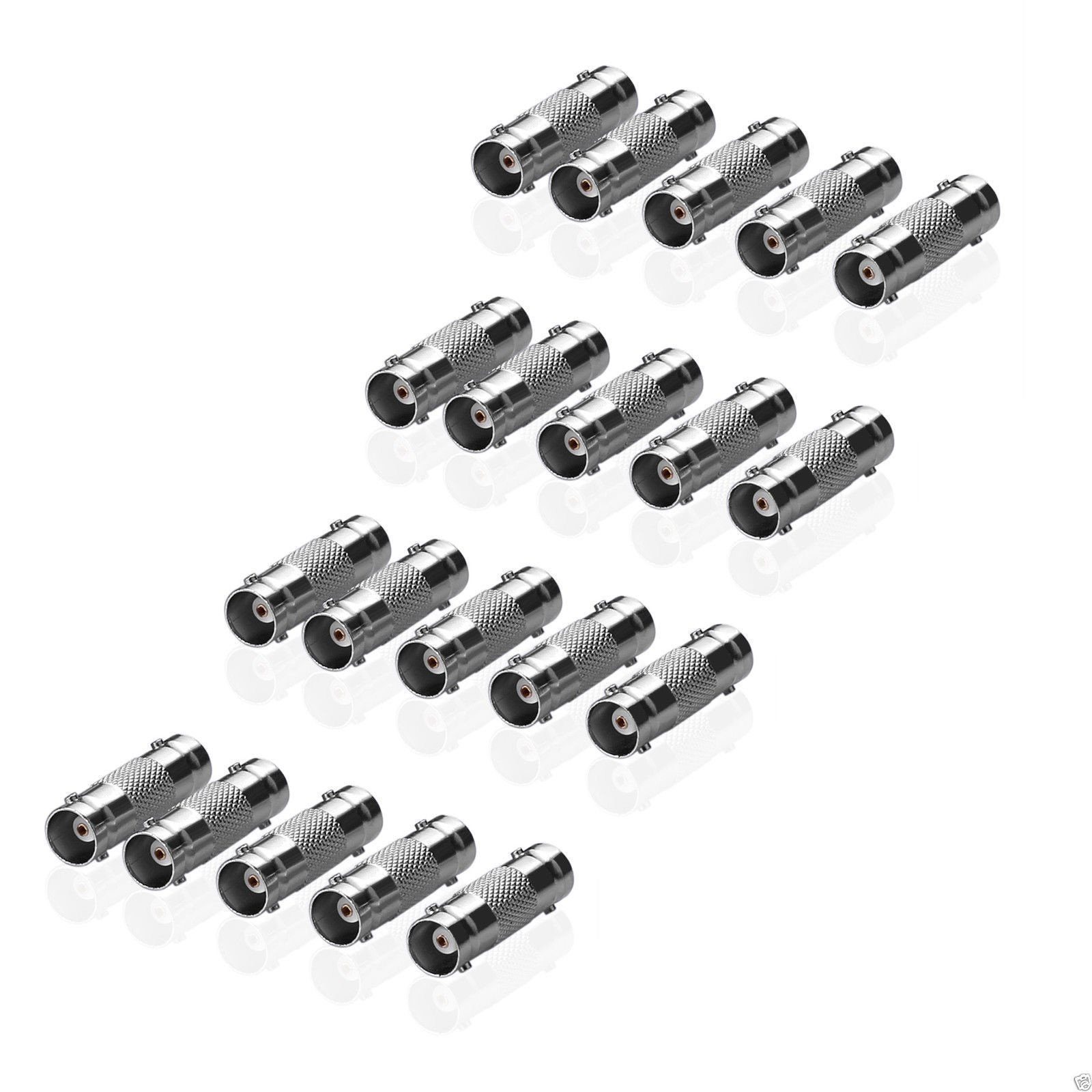 euroharry BNC Verbinder - Adapter BNC Buchse auf BNC Buchse Audio- & Video-Adapter