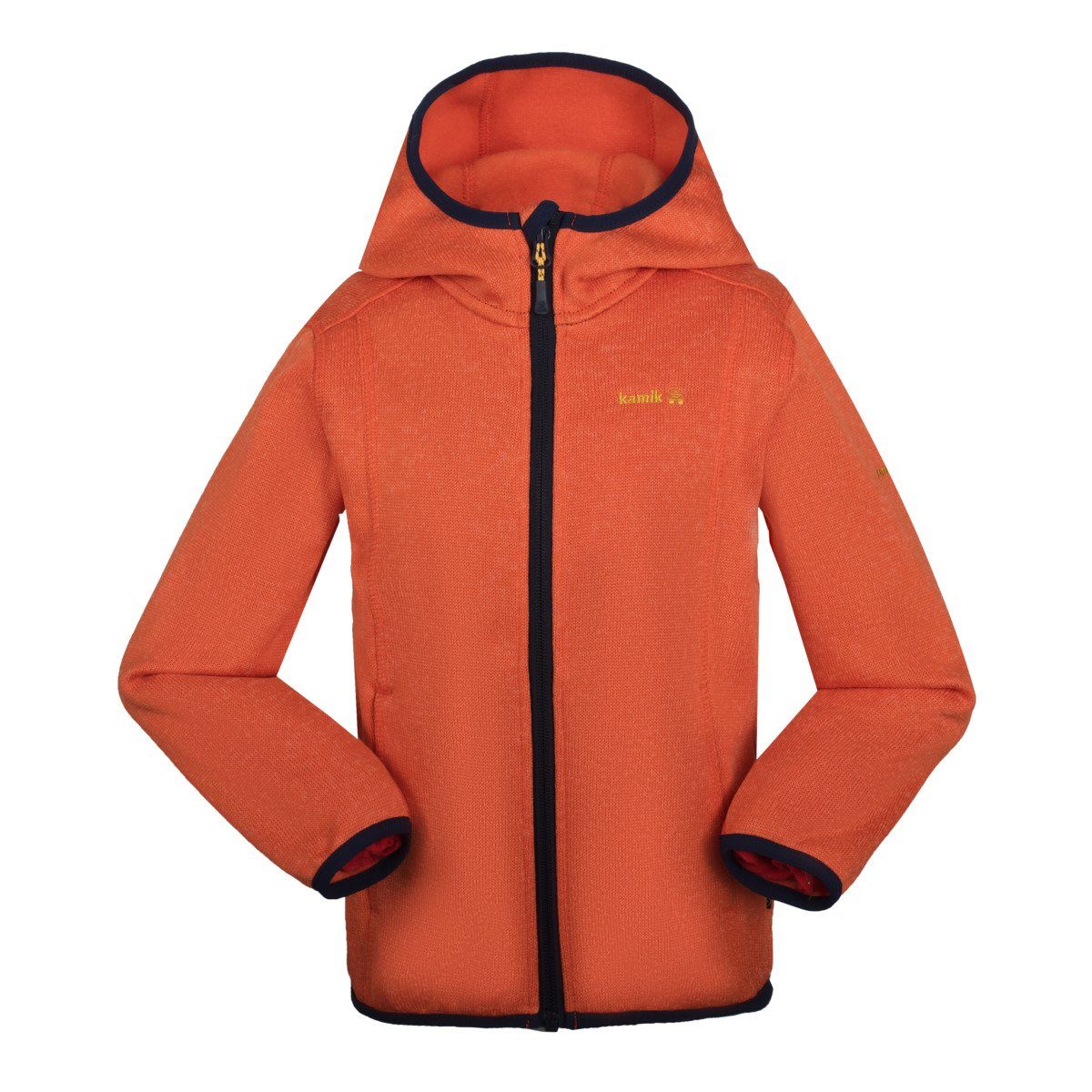 orange Kamik Jungen Fleecejacke RIVER