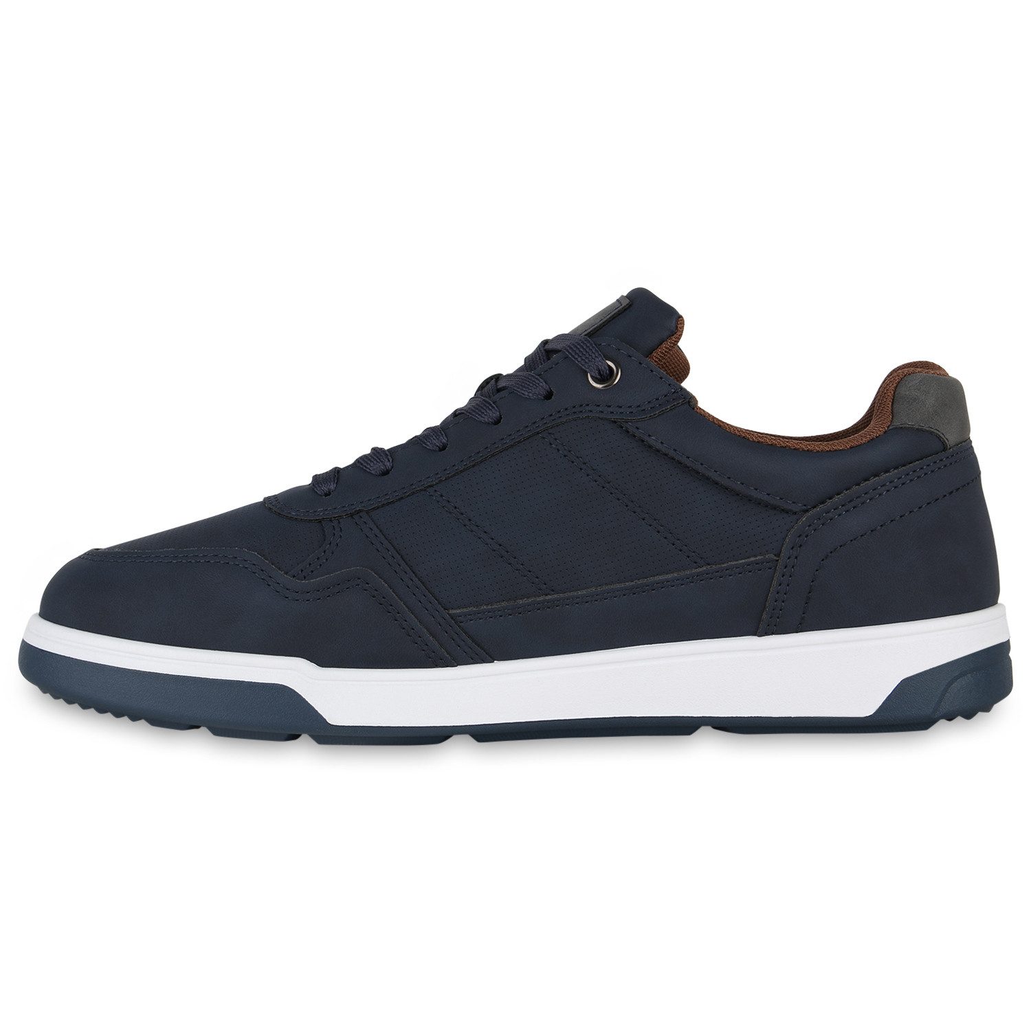 VAN HILL 839999 Sneaker Herren Sneaker Low Schnürer Bequeme Profil-Sohle günstig online kaufen