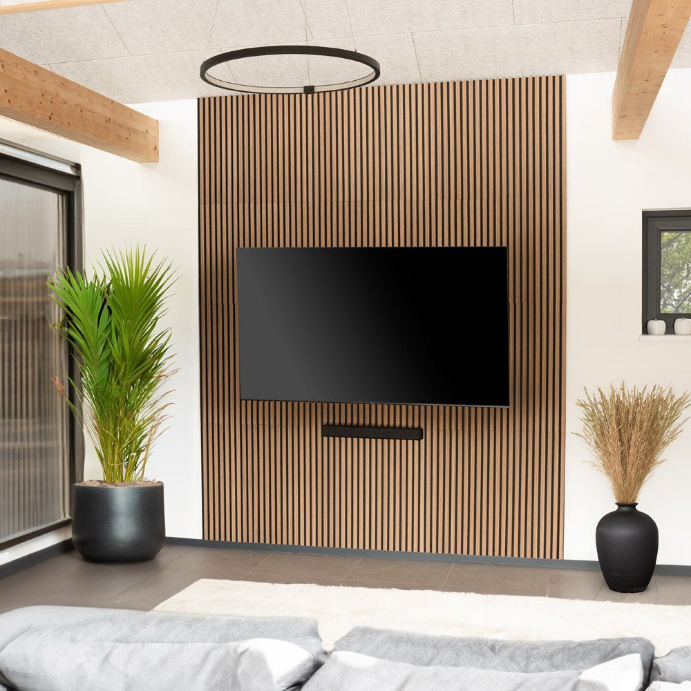 HOME DELUXE Wandpaneel Akustikpaneel / Lamellenwand günstig online kaufen