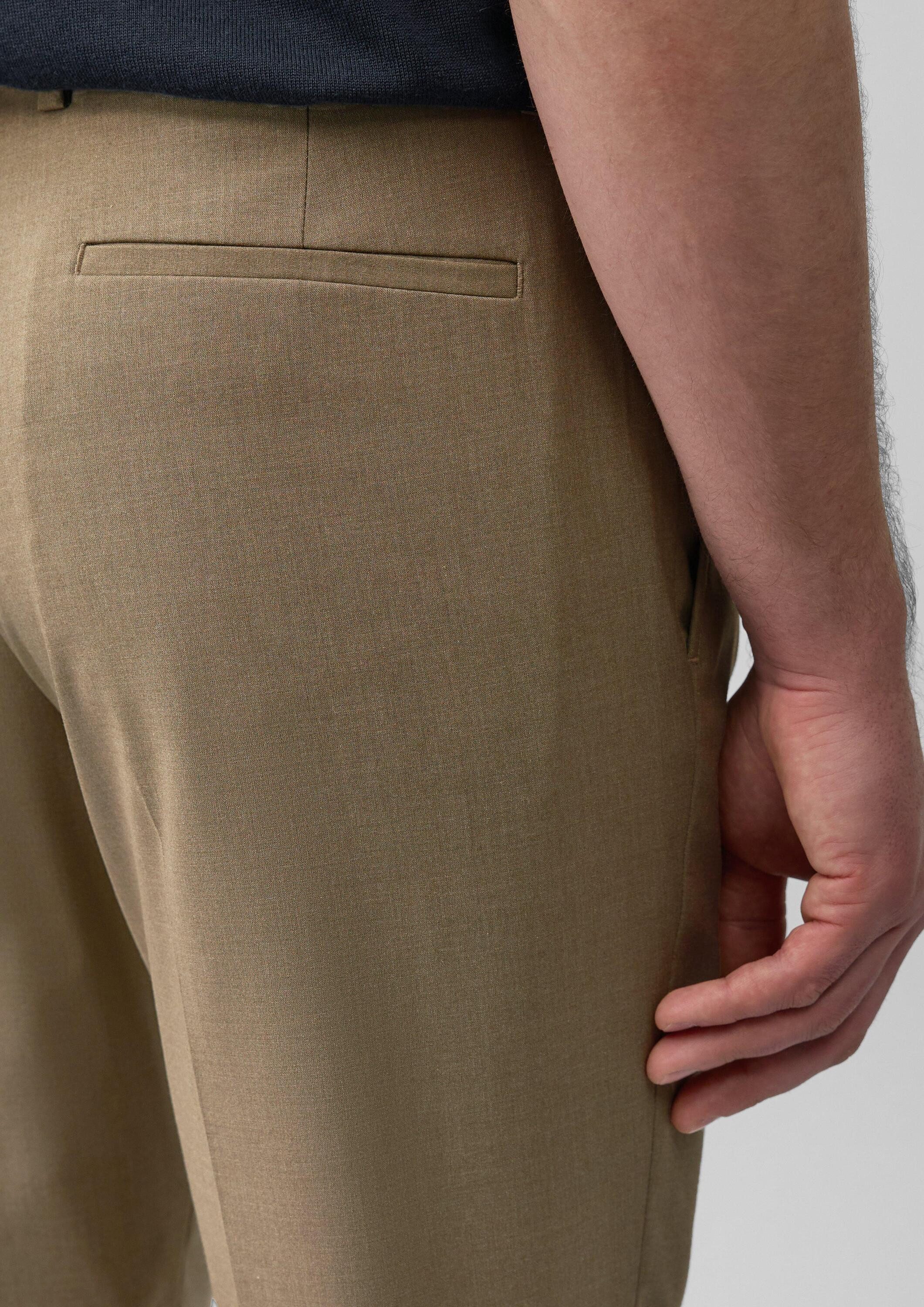 s.Oliver Chinos Hose S.OPURE s.O PURE: Feine Anzughose aus meliertem Stretch-Gewebe