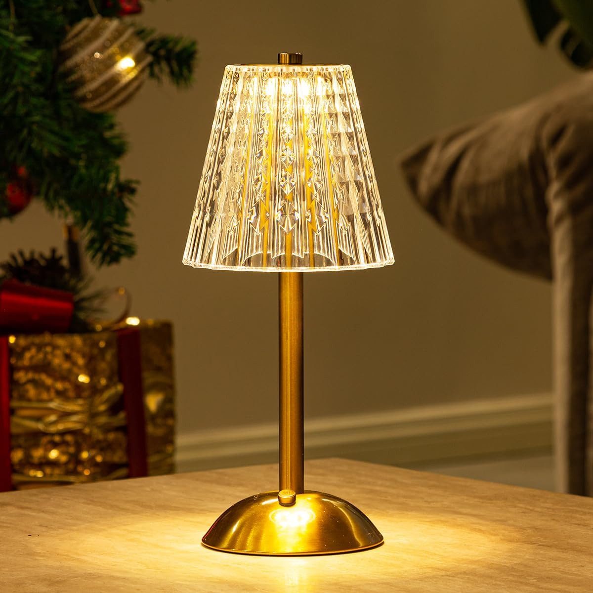 BlingBin LED Tischleuchte Nachttischlampe Kabellos, Touch Dimmbar Tischleuc günstig online kaufen
