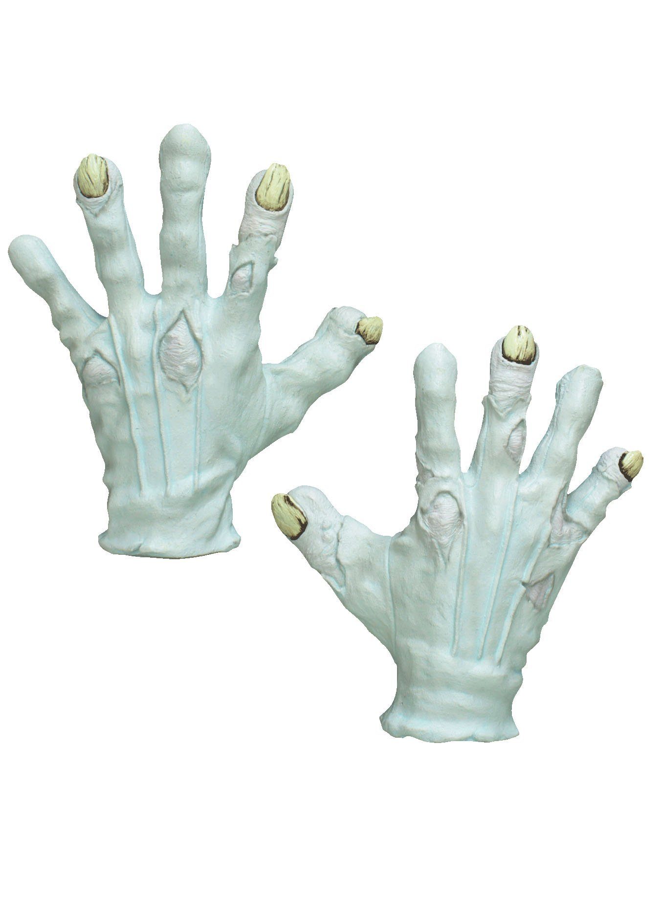 Ghoulish Productions Kostüm Horrorclown Hände, Gruselclown Перчатки aus Latex