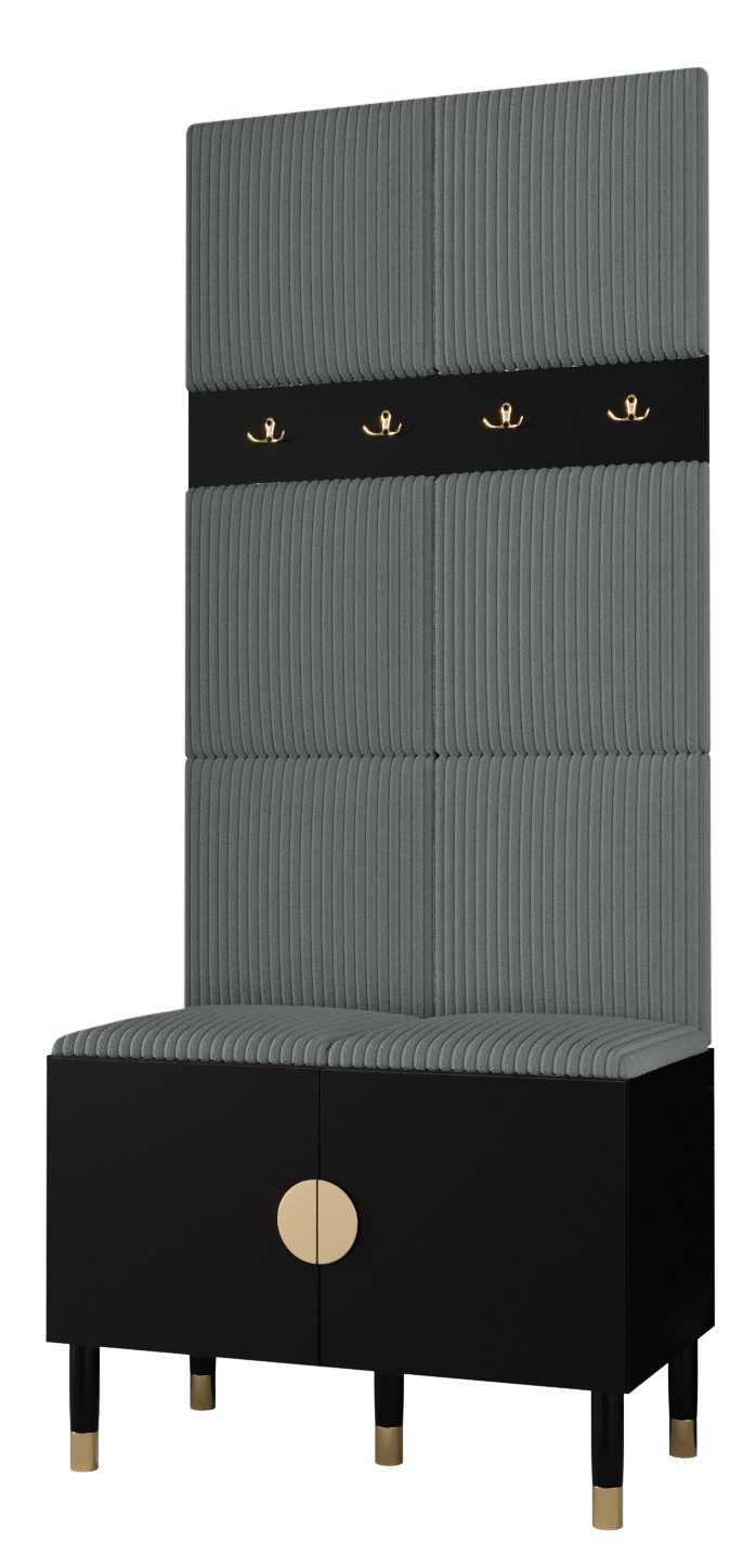 ABIKS MÖBEL Kompaktgarderobe PALERMO Set 4 günstig online kaufen
