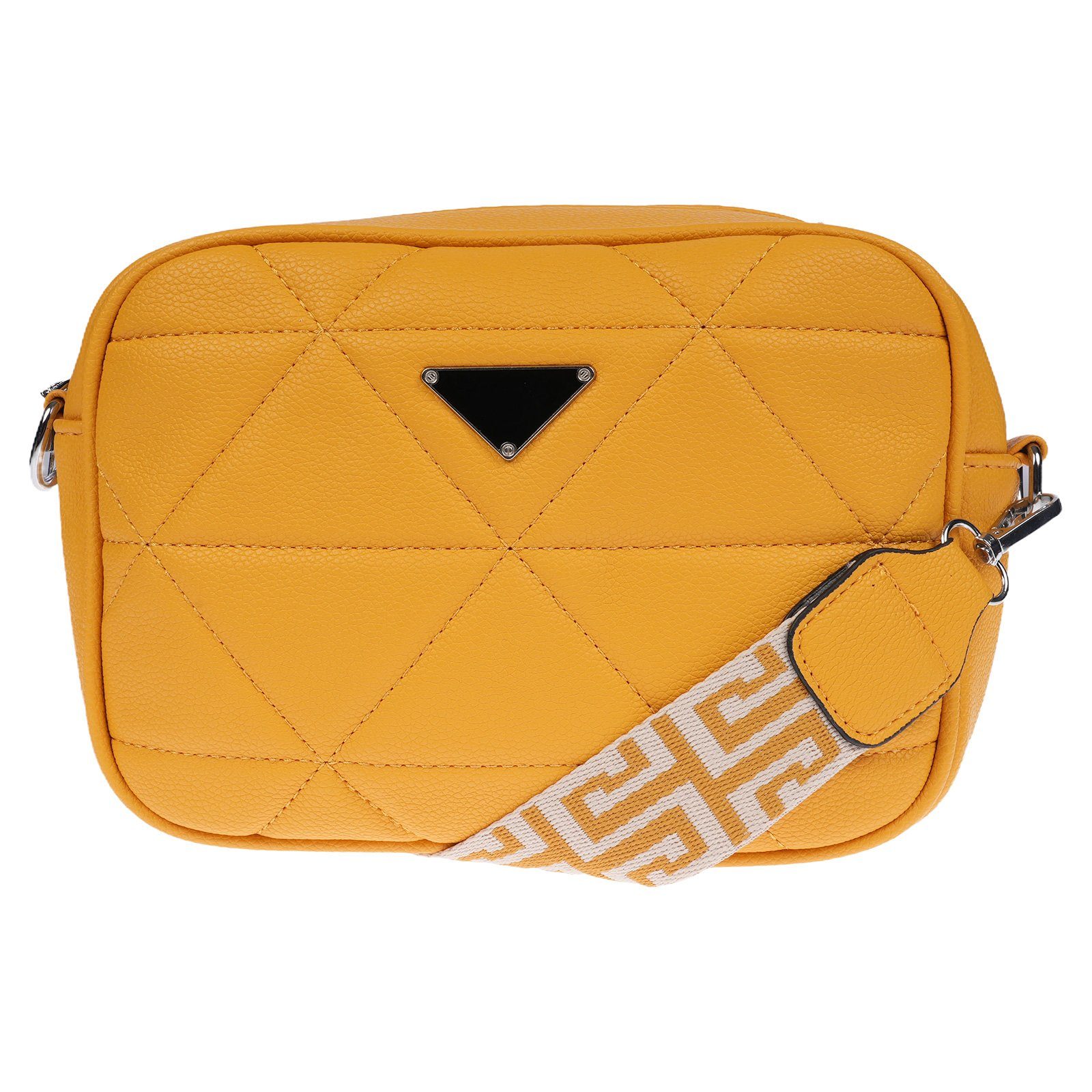 Henkeltasche Kleine Damen Tasche Umhängetasche breites Band