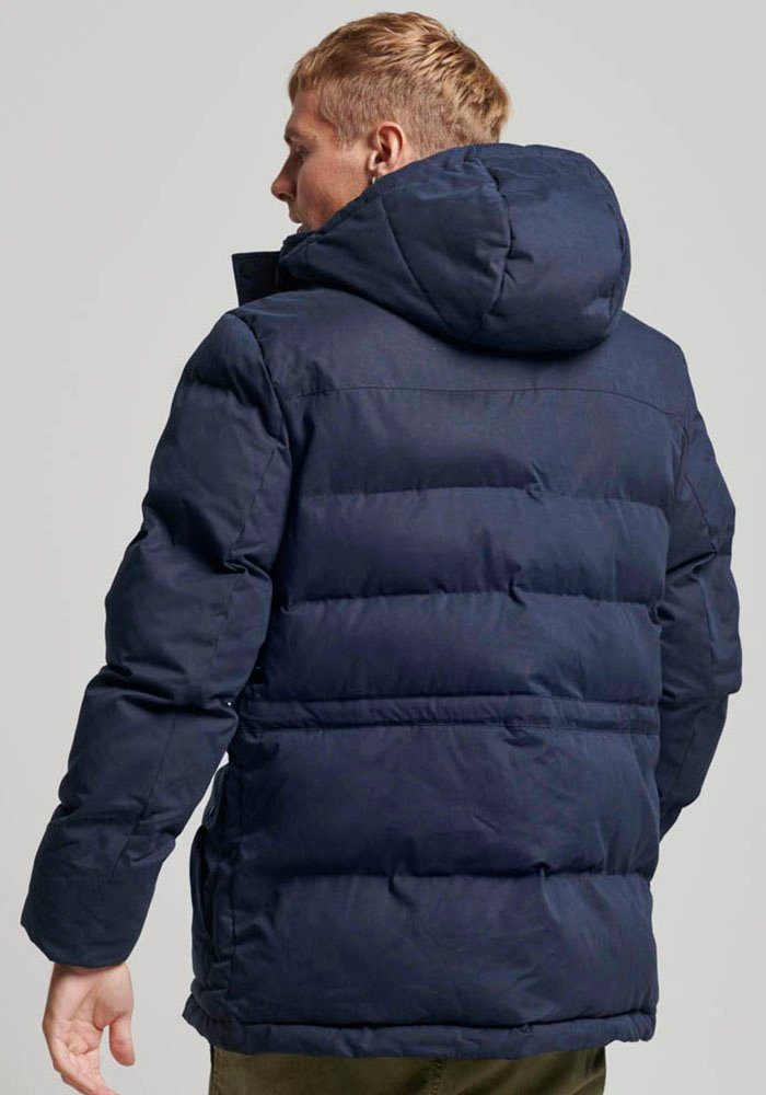 PARKA MF Navy HOODED Superdry Eclipse Steppjacke