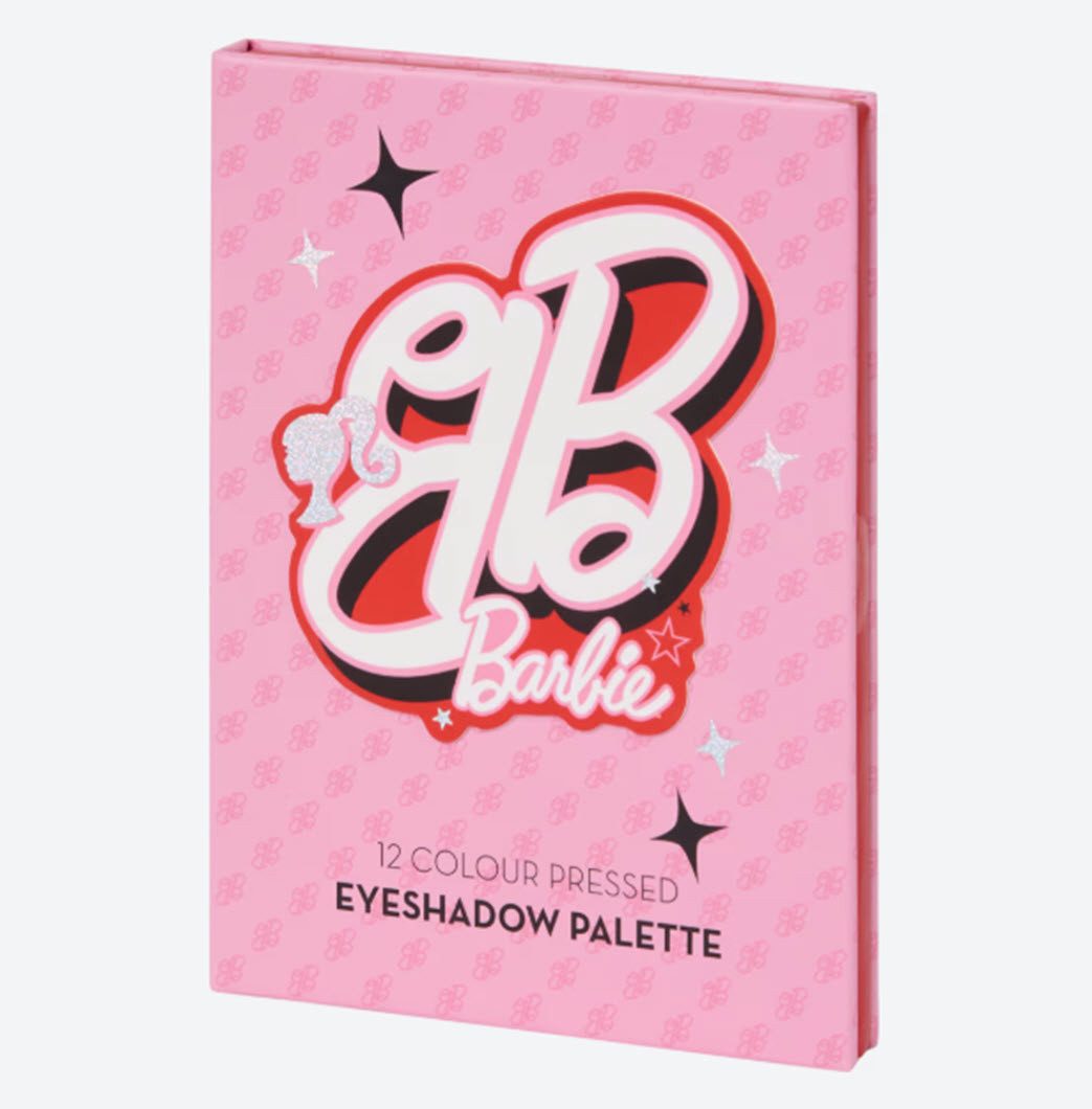 Barbie Lidschatten-Palette Barbie Lidschattenpalette 12 Farben, 12-tlg.
