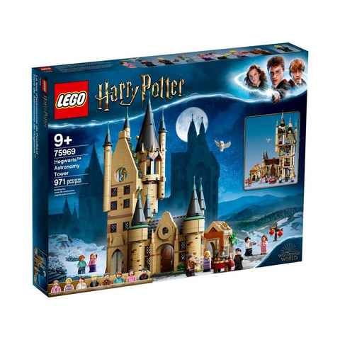 LEGO® Konstruktionsspielsteine LEGO® Harry Potter™ - Astronomieturm auf Schloss Hogwarts™, (Set, 971 St)