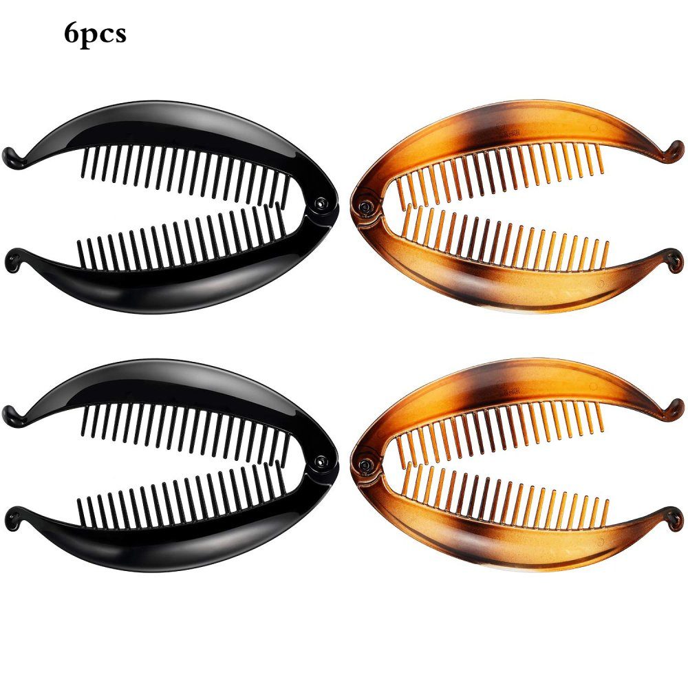 Haarspange Clips,Fischform Jormftte Bananen Haarnadeln