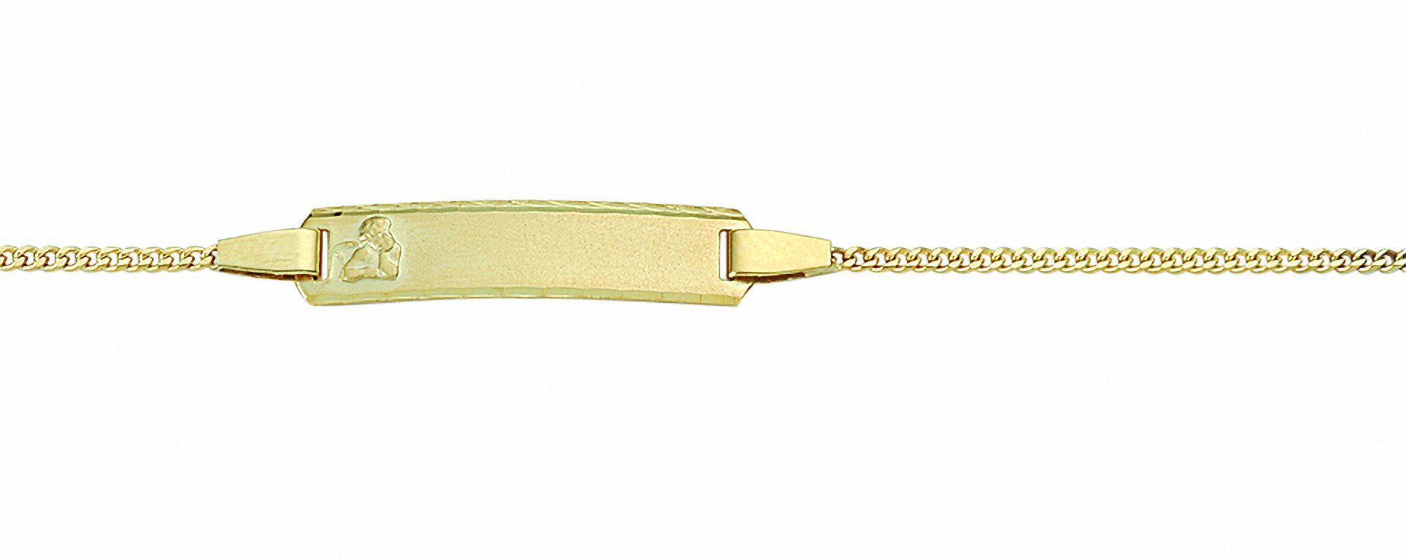 Adelia´s ID Armband 14 cm ID - Armband 585 Gold (14K), Goldarmband