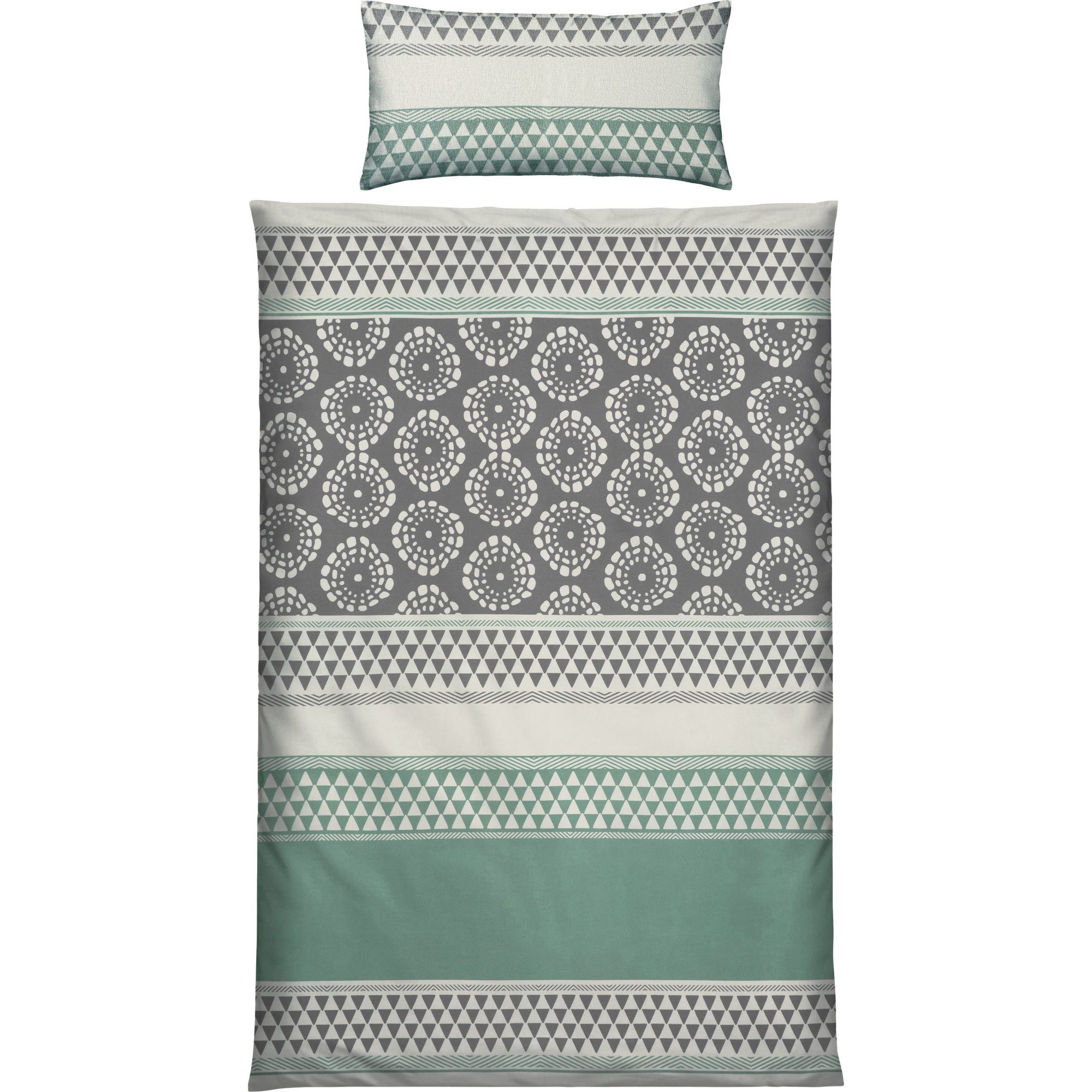 Erwin Müller Bettwäsche Wendebettwäsche Sparpaket 4-teilig, Biber, Streifen günstig online kaufen