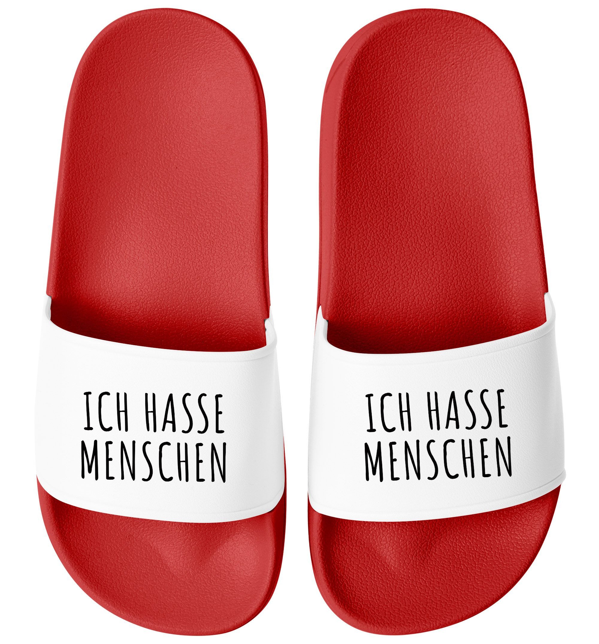 MoonWorks Badelatschen mit Spruch, Sarkastische Schlappen für Männer Frauen Badesandale