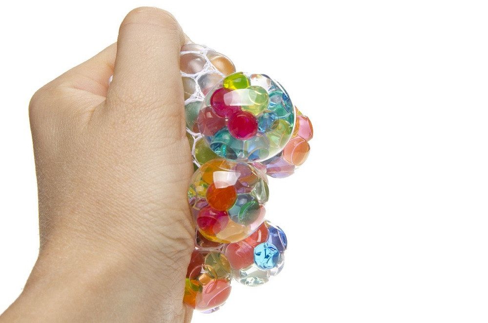 LG Designs Softball Antistressball, Ball, Bälle, Knautschball, Kinderball / QUETSCHBALL (1-St), Motorikspiel, Squishy, Mesh, Einhorn, Mitgebsel, Kindergeburtstag