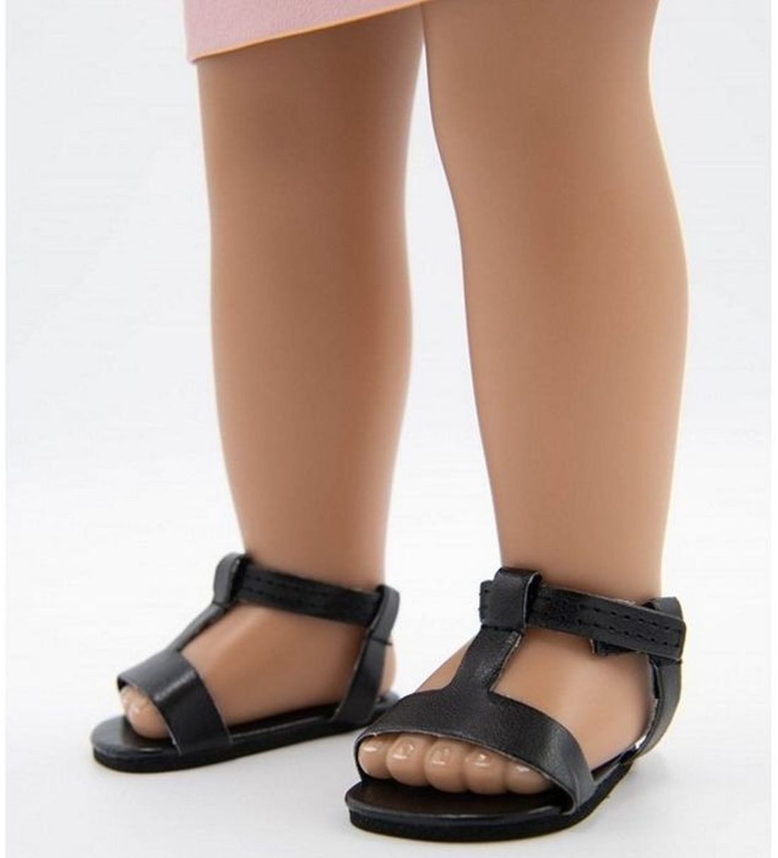 I´m a Girly Puppenkleidung Puppenschuhe Schuhe Sandalen schwarz Puppenbekle günstig online kaufen