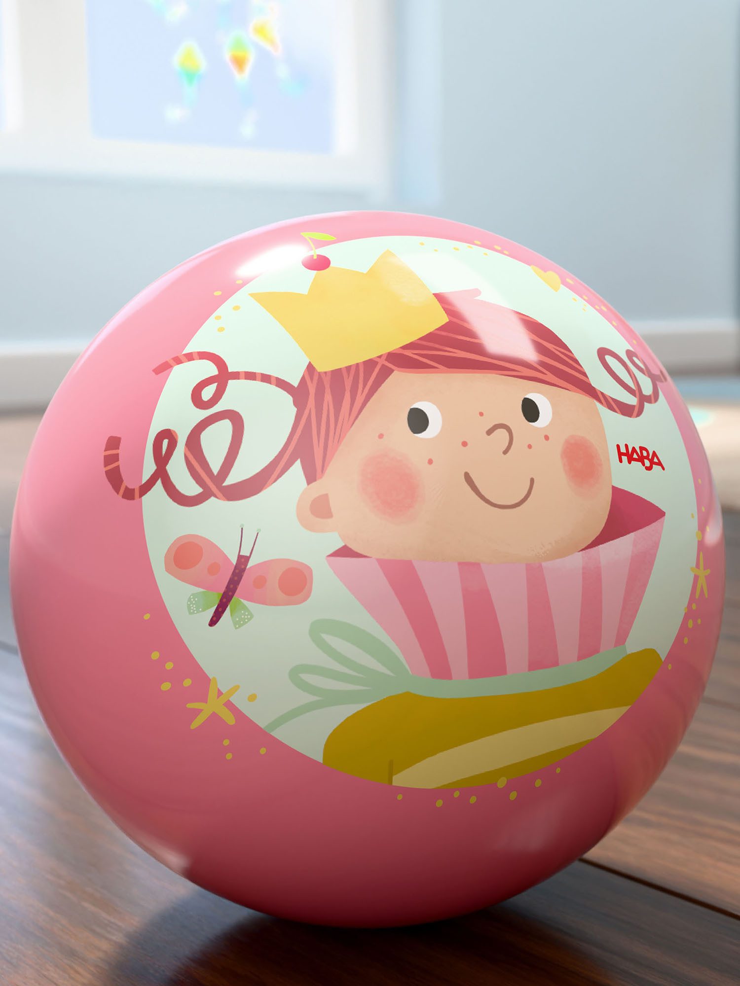 Haba Spielball Prinzessin 22 cm (3-St), Ball, Softball, Kinderball