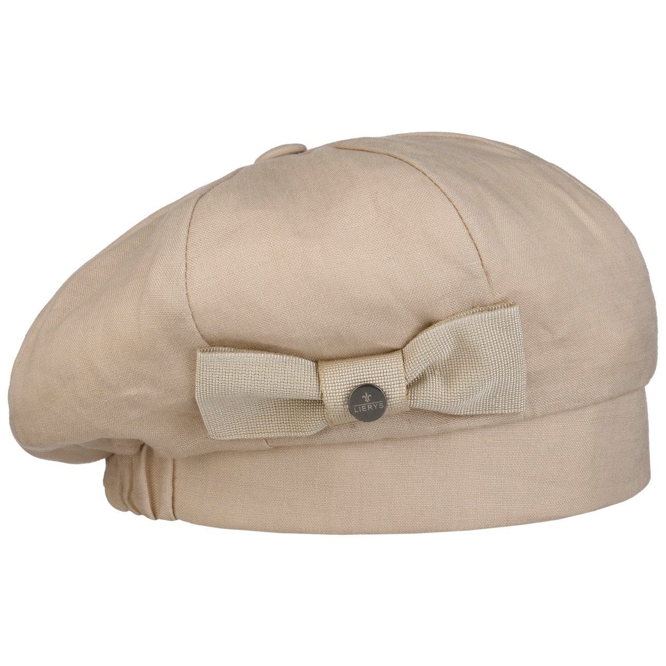 Lierys Baskenmütze (1-St) Baske mit Futter, Made in Italy