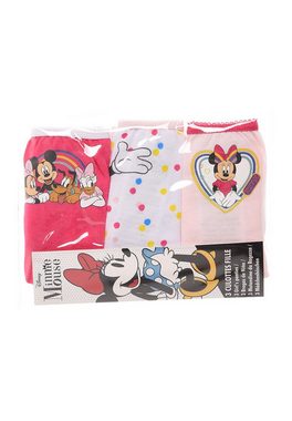 Disney Minnie Mouse Slip Kinder Mädchen Unterhosen Schlüpfer 3er Pack