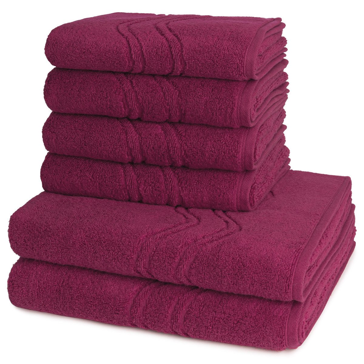 ROSS Handtuch Set Cashmere feeling, Walkfrottee (Spar-Set, 6-St), 4 X Handt günstig online kaufen